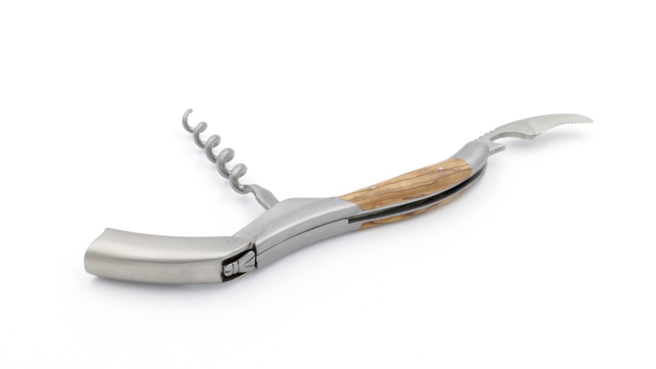 Sommelier-Olive-Lag-4 Laguiole en Aubrac Sommeliermesser Olive