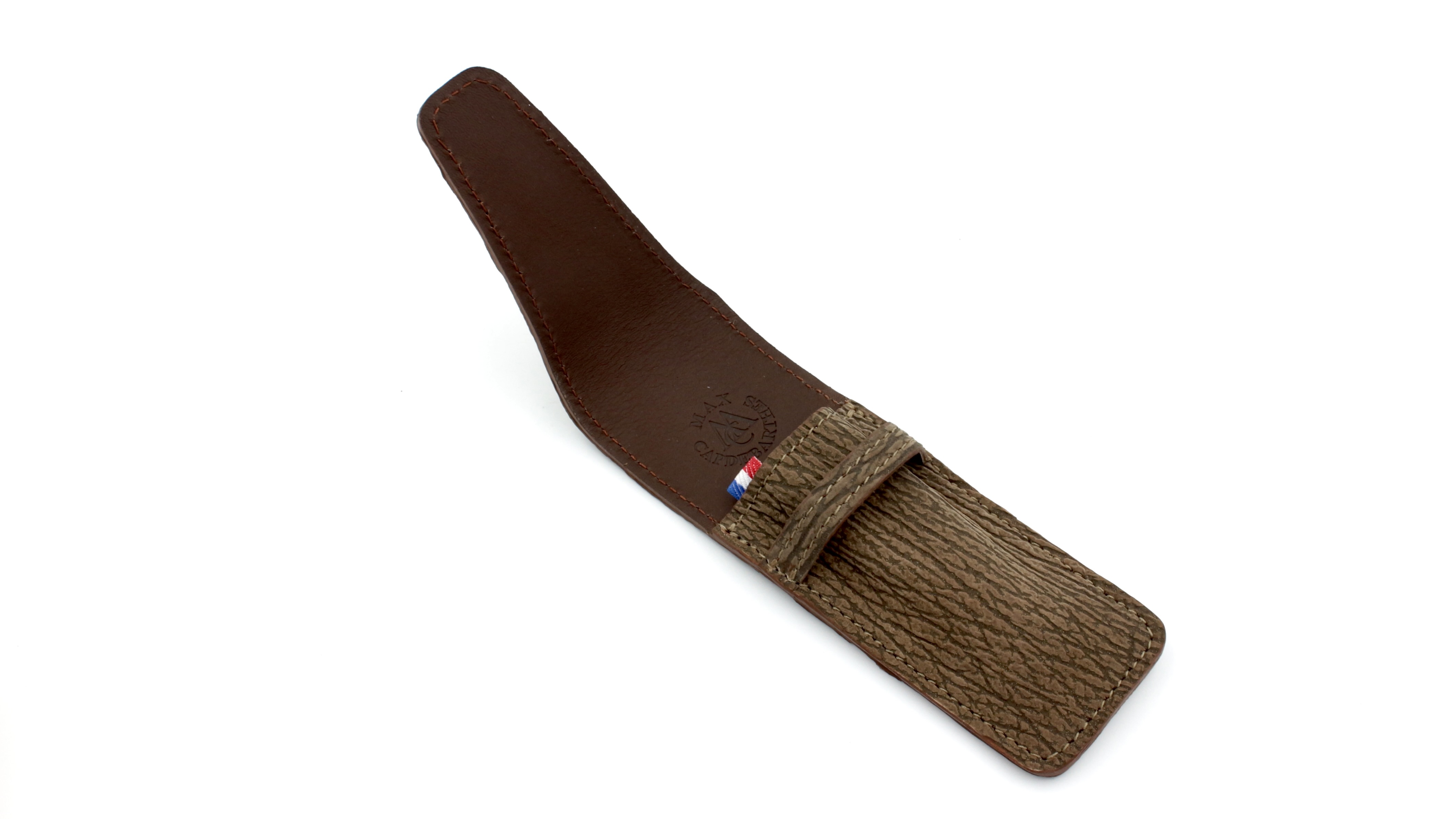MAX CAPDEBARTHES Taschenetui LUXE Haifischleder 12 cm MAX CAPDEBARTHES Taschenetui LUXE Haifischleder 12 cm