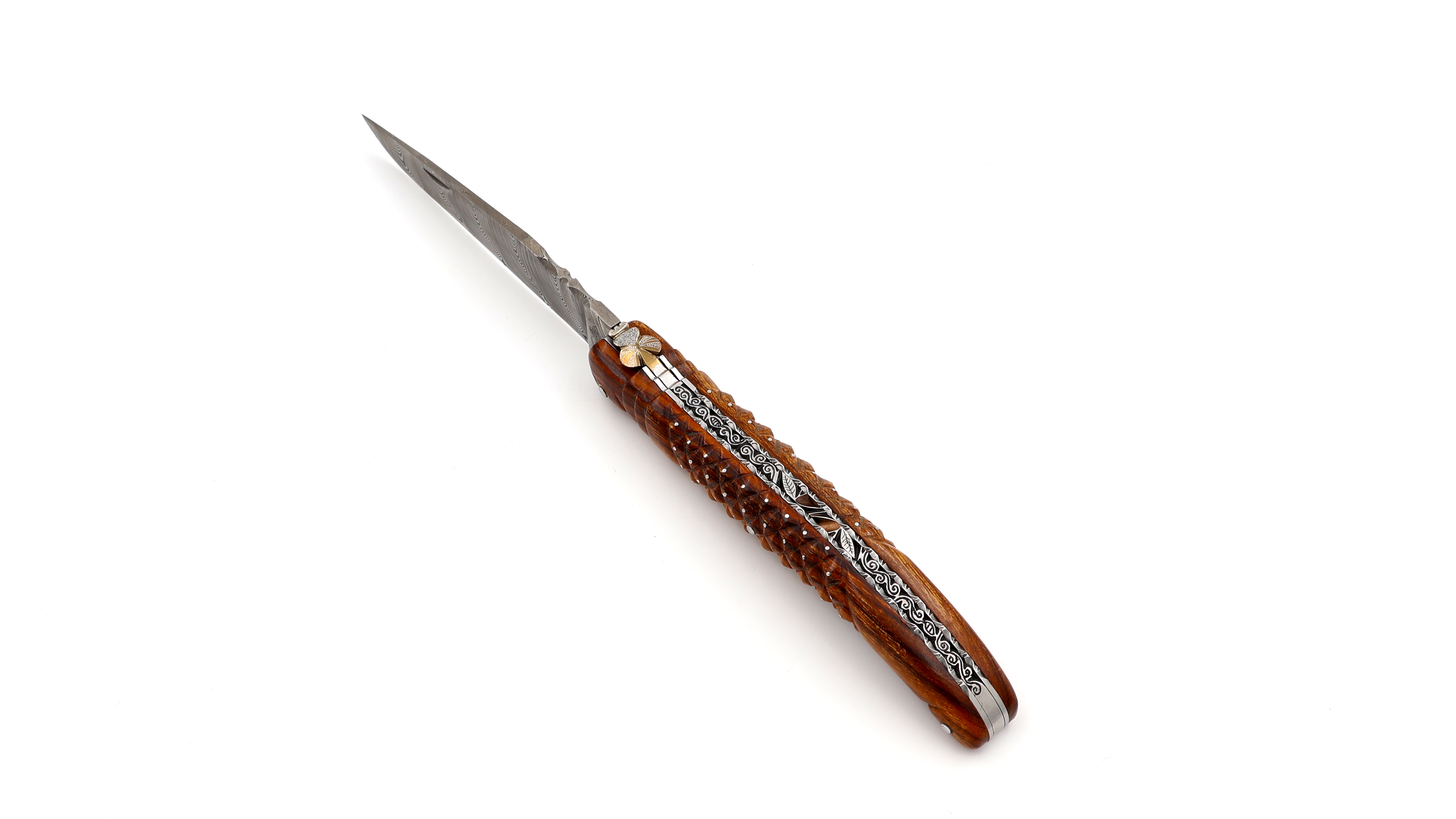 Fontenille Pataud Laguiole AIGUILLES (Needles) ironwood burl 12 cm