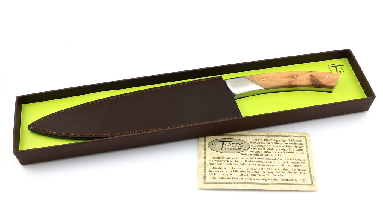 Chambriard-Chef-GEI Chambriard Thiers Kochmesser 20 cm TG1 Wacholder Grands Gourmets