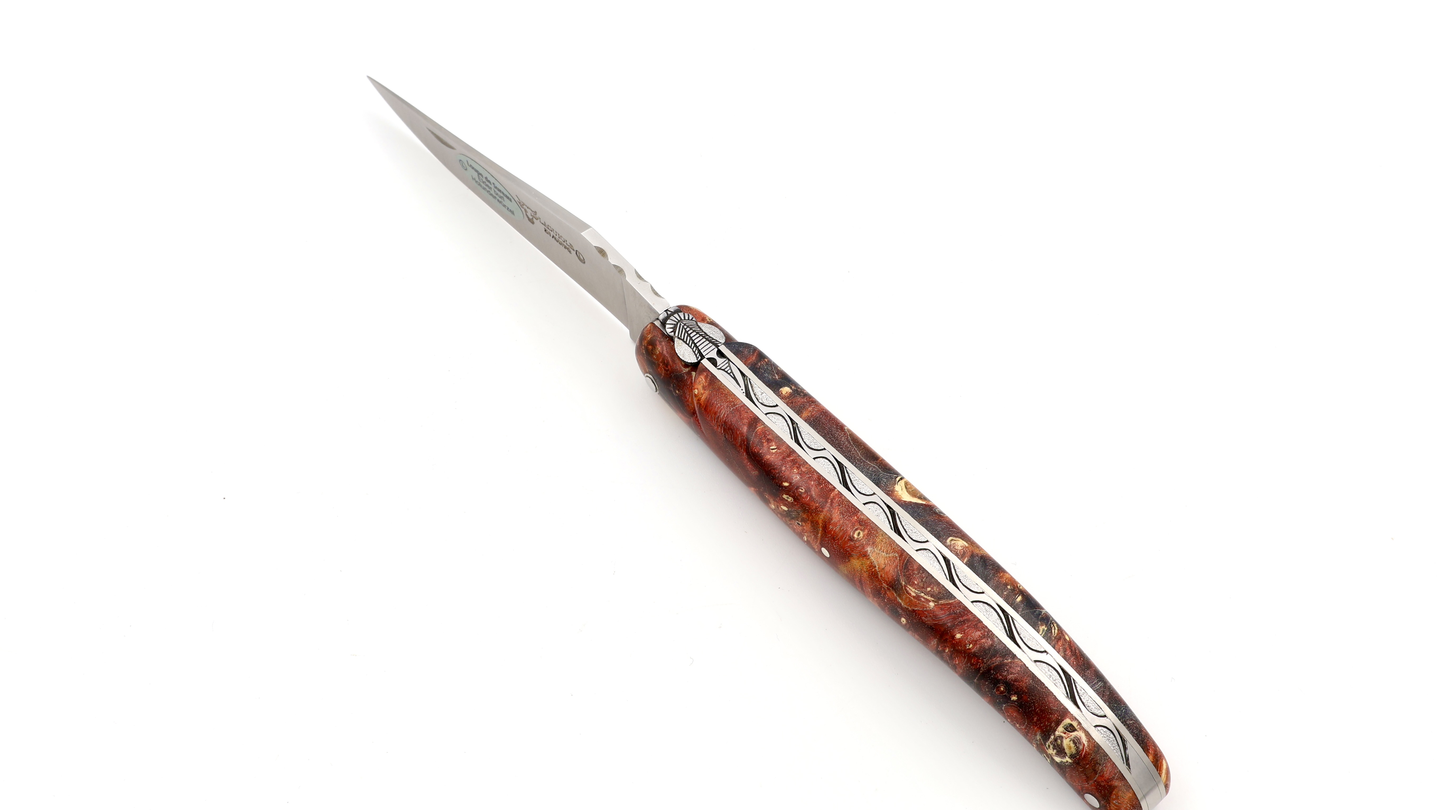 Laguiole en Aubrac Meisterstück Holunder Wurzelholz 12 cm  