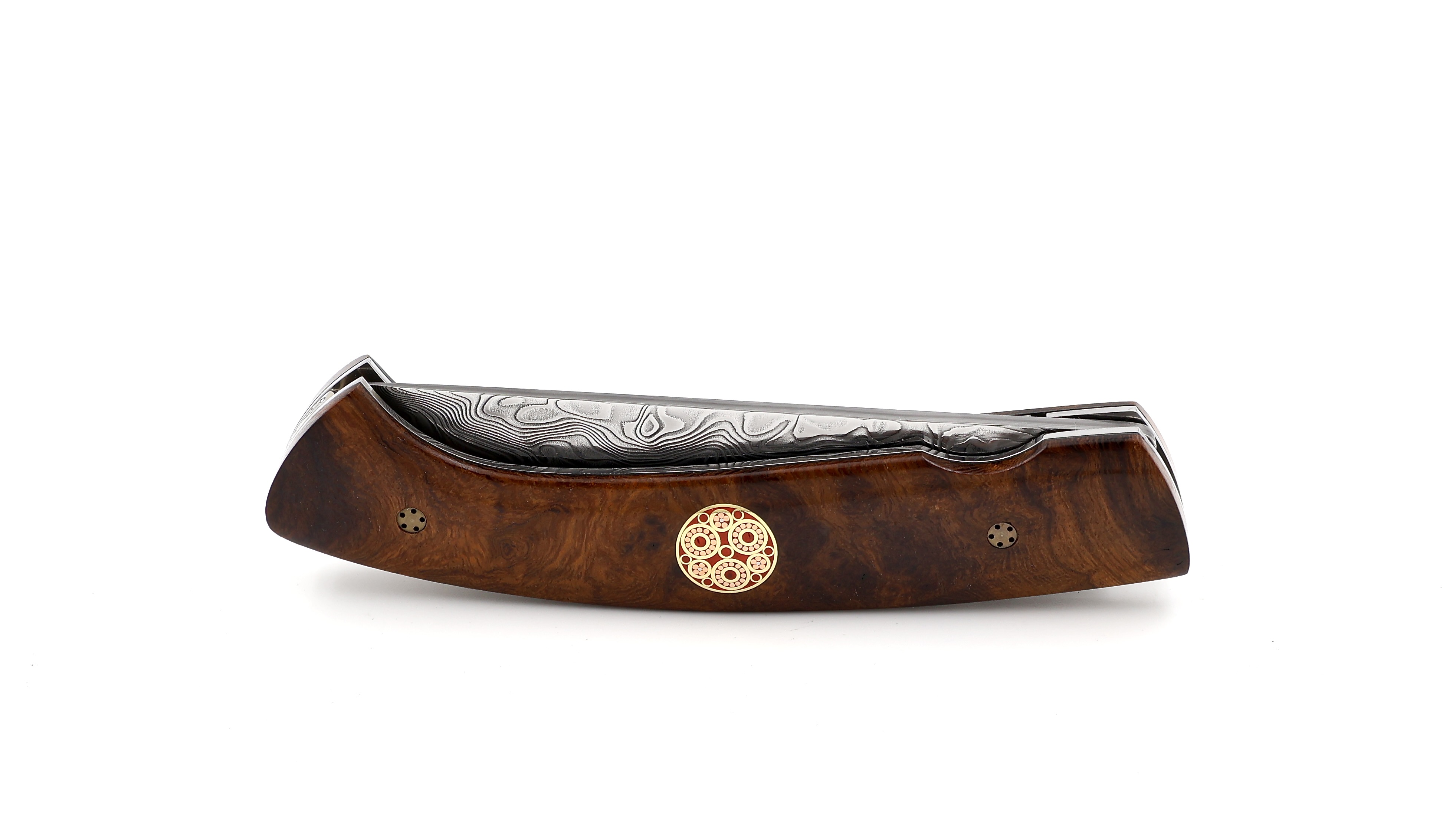 MANU LAPLACE 1515 Paris iron wodd burl tip damascus