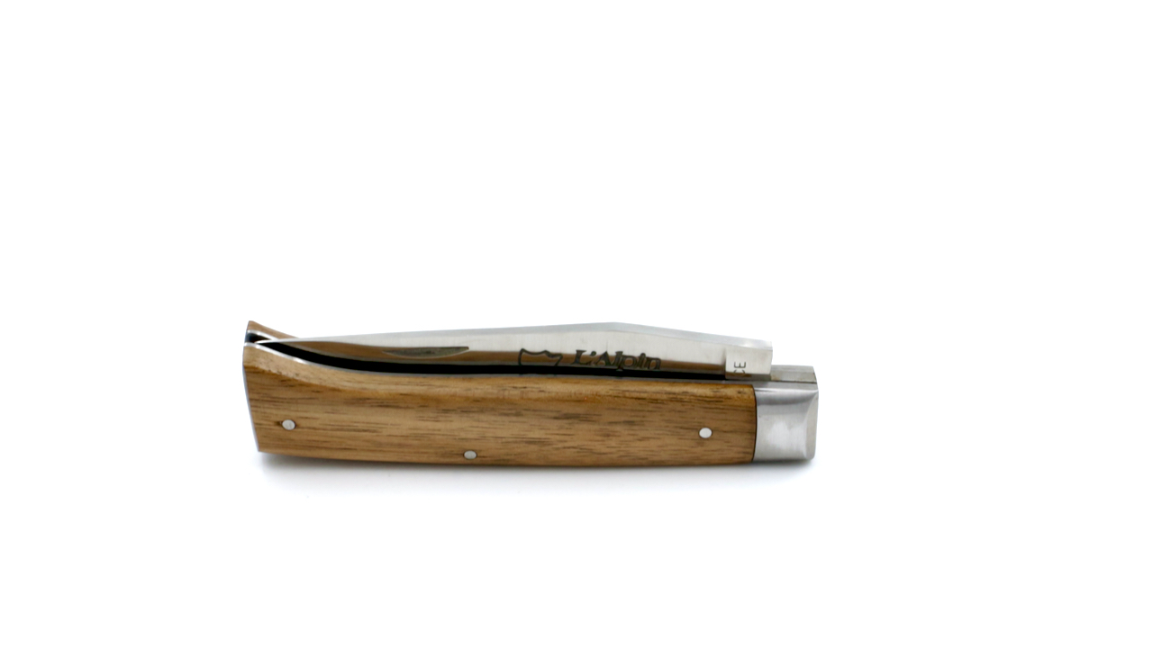 AU SABOT ALPIN with walnut wood