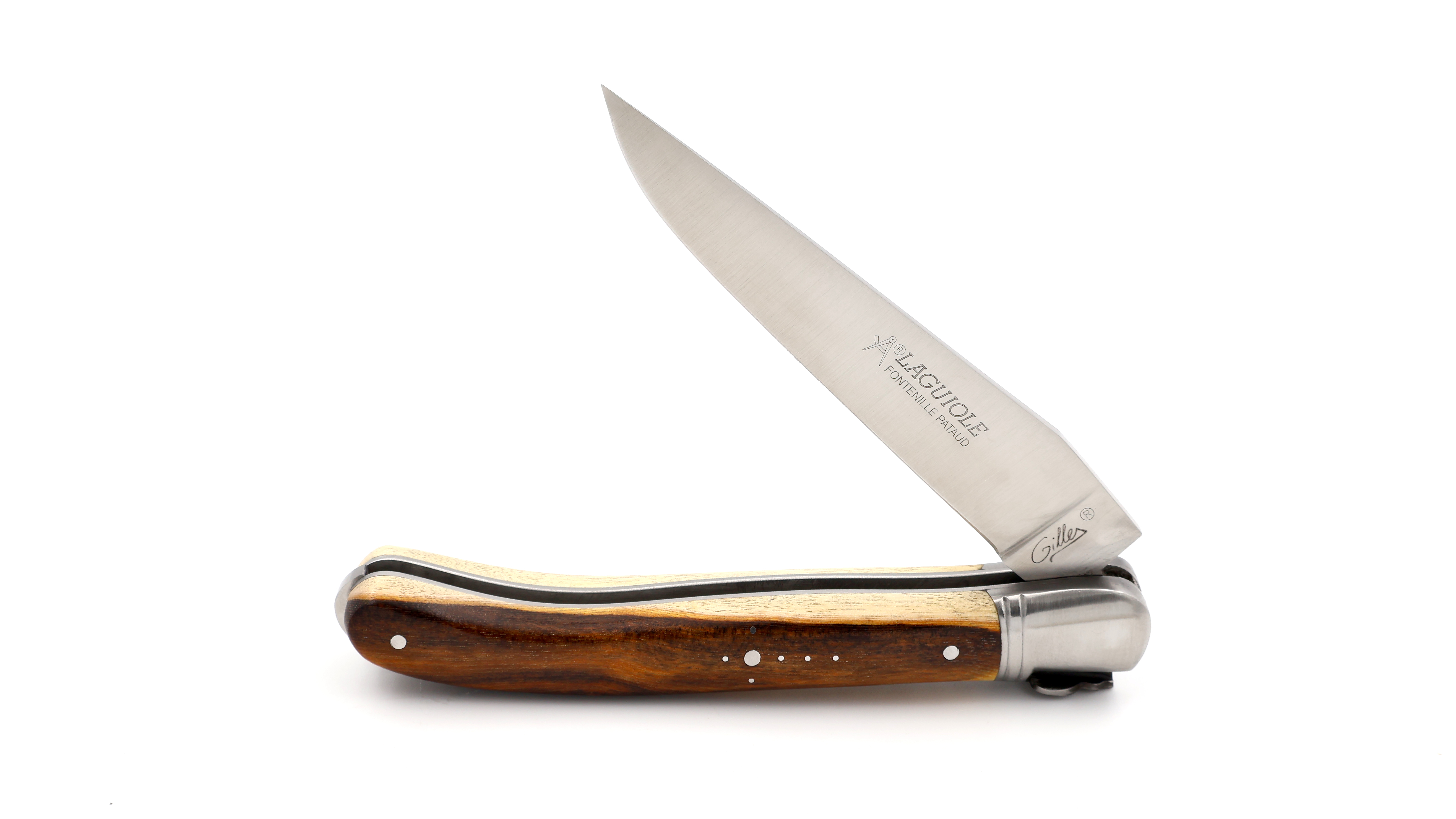 Fontenille Pataud Laguiole NATURE pistachio wood 12 cm