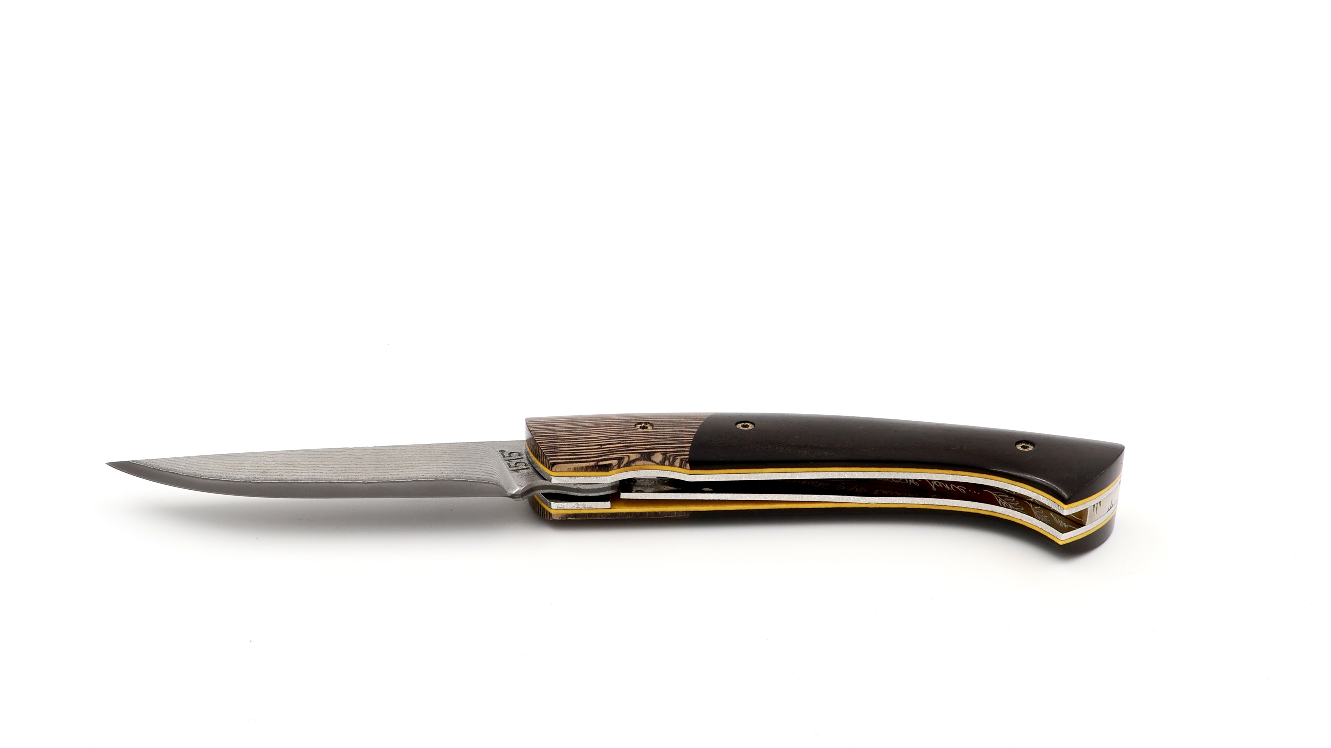MANU LAPLACE 1515 ZULU Palmholz Ebenholz VG 10 Damast