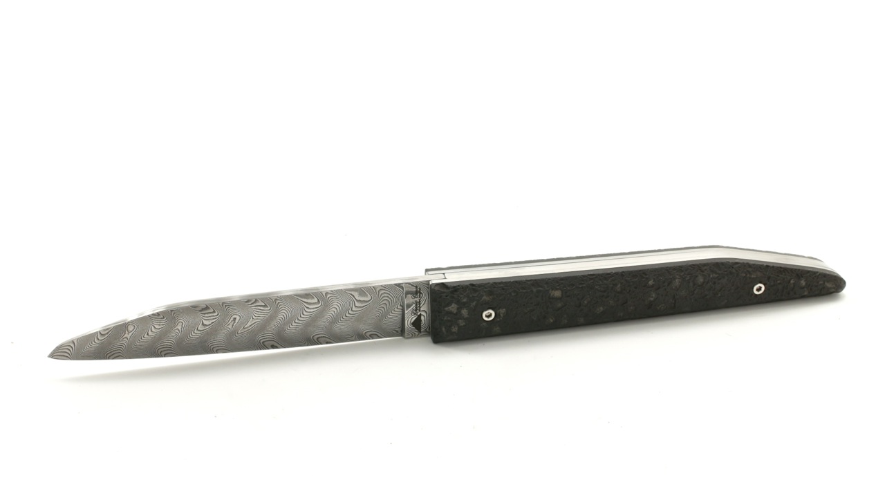 IMG_9172tQ6NKzodvDRTo Charles Canon Le TERRIL Damastklinge Griff Rohkohle brut