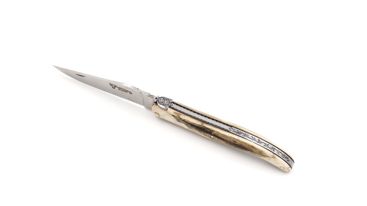 Meisterstück Laguiole en Aubrac Mammutelfenbein Kruste 12 cm   Meisterstück Laguiole en Aubrac Mammutelfenbein Kruste 12 cm