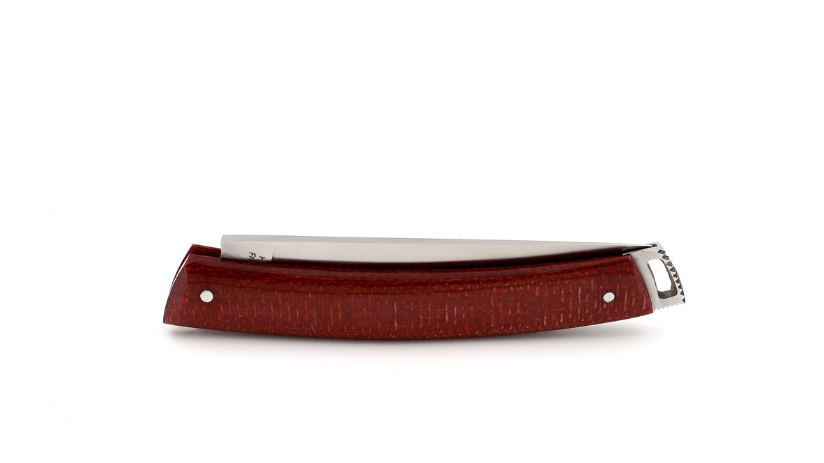 Fontenille Pataud Le Thiers® Nature 11,5 cm Micarta massiv guillochiert