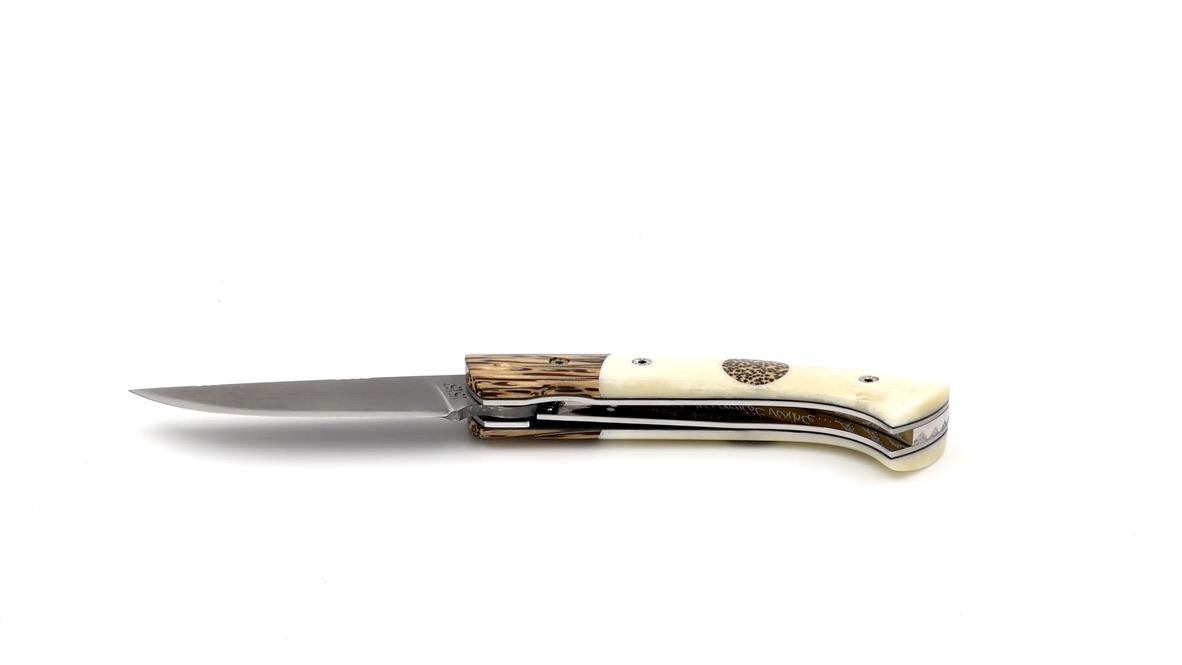 MANU LAPLACE 1515 PETIT  ZULU palmwood and bone 