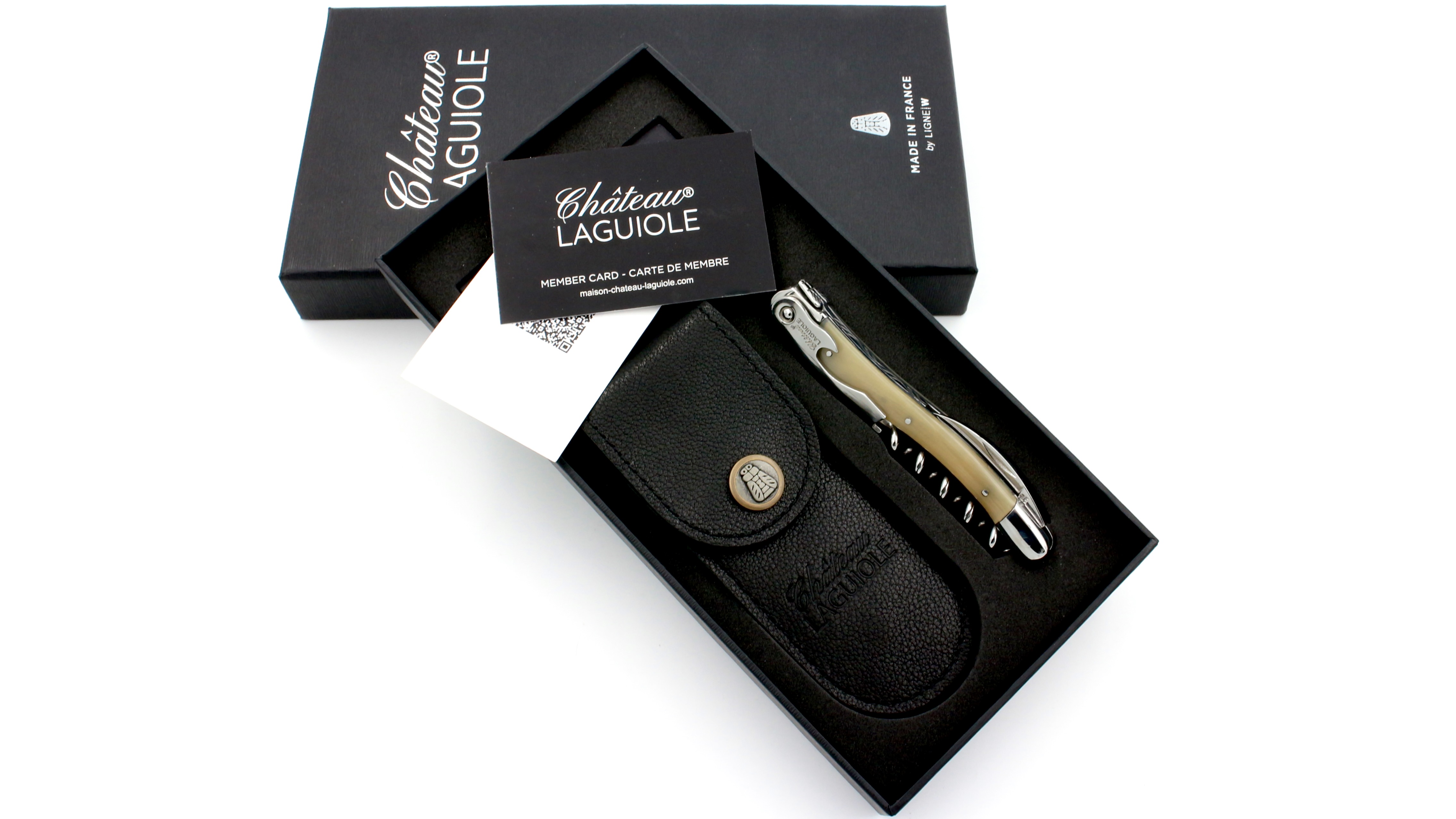 Château Laguiole CLASSIC Sommeliermesser Hornspitze Château Laguiole CLASSIC Sommeliermesser Hornspitze