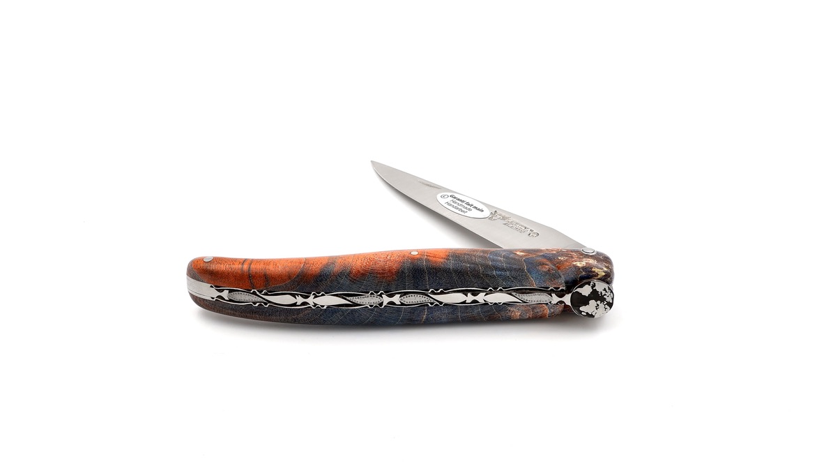Laguiole en Aubrac Biene ERDE Holunder Wurzelholz 12 cm
