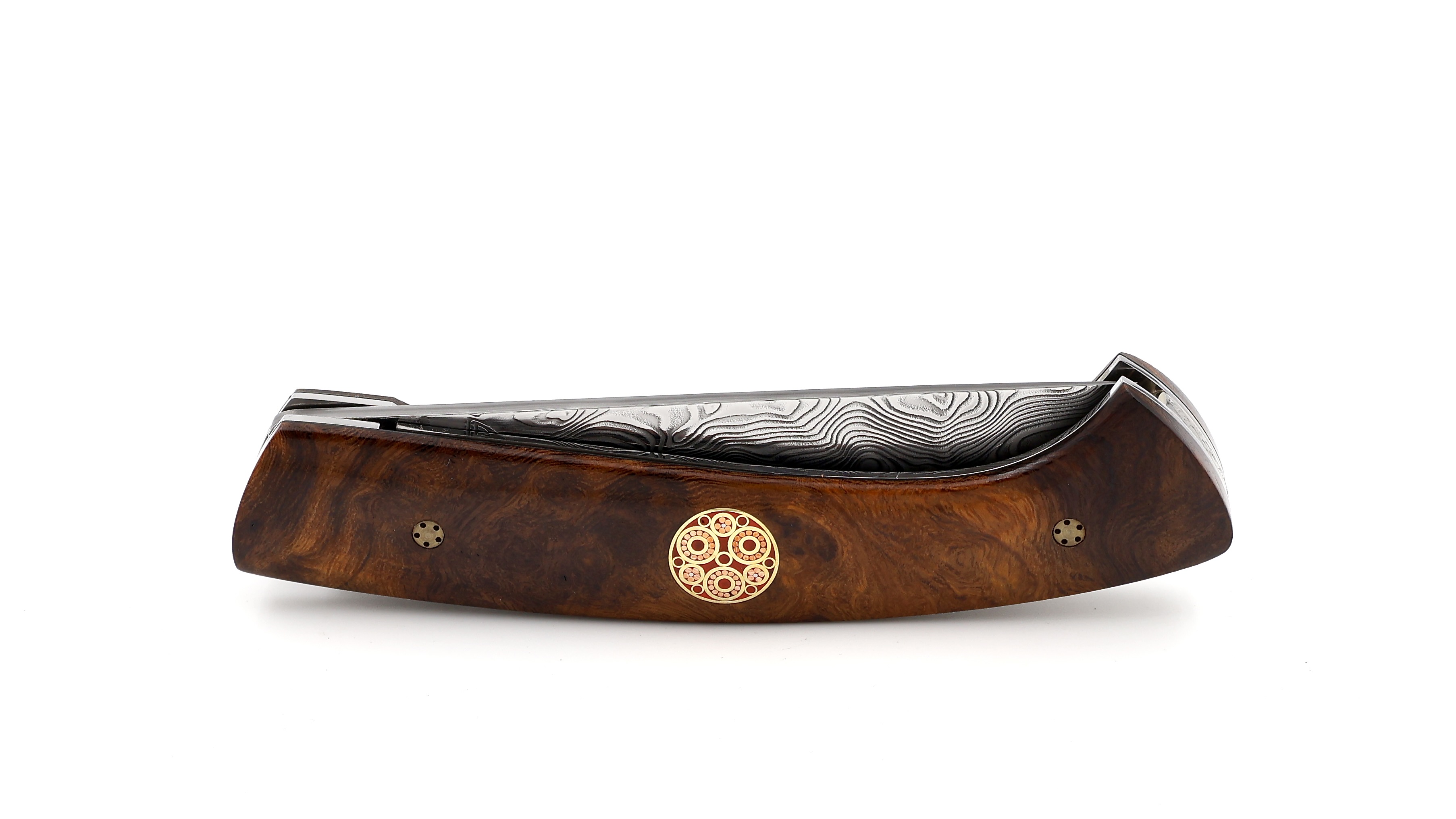 MANU LAPLACE 1515 Paris iron wodd burl tip damascus