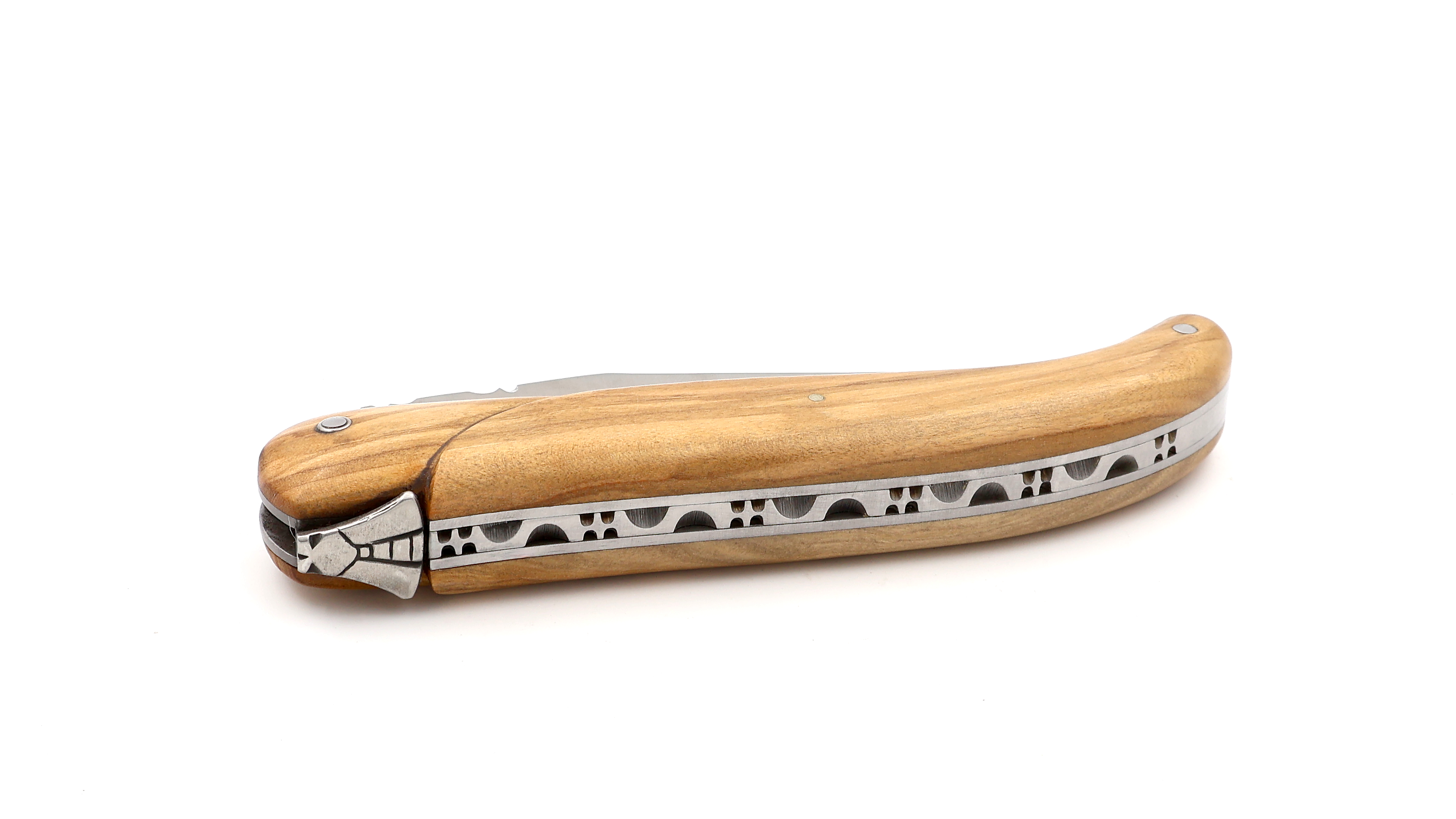 Laguiole en Aubrac Laguiole Jagdmesser Olive 14 cm