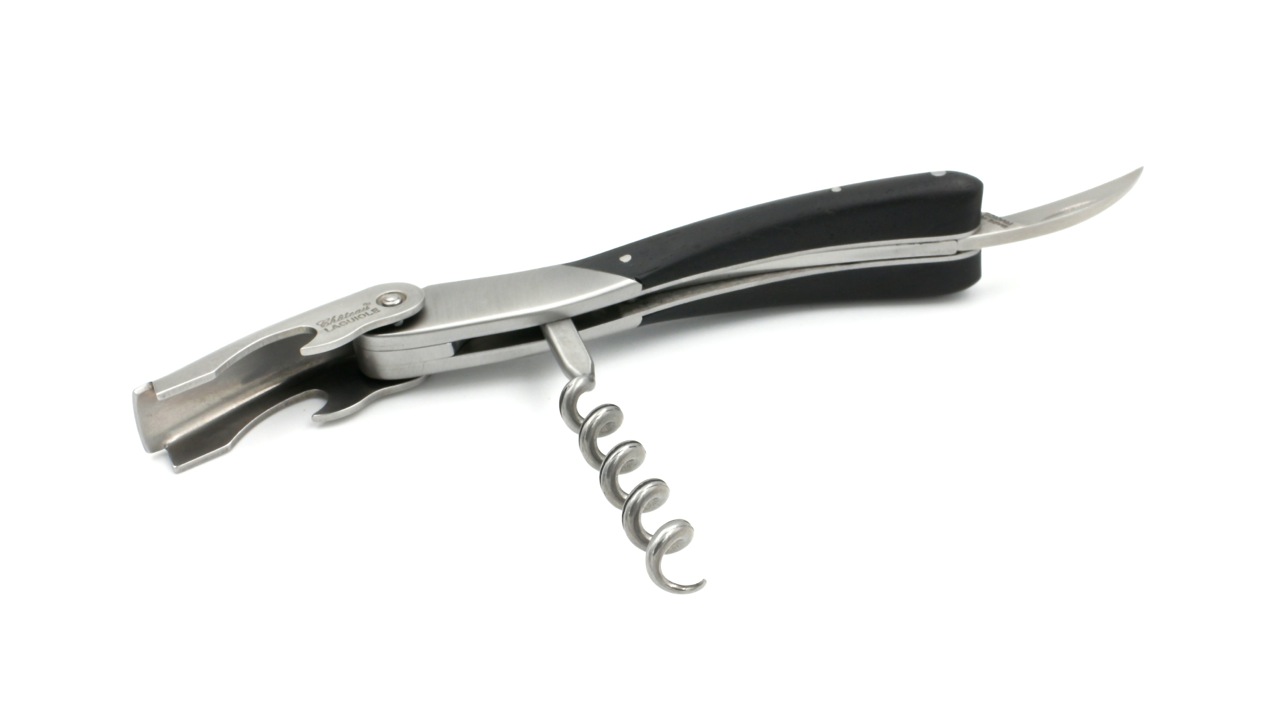 Château Laguiole wine opener MELCHIOR ebony