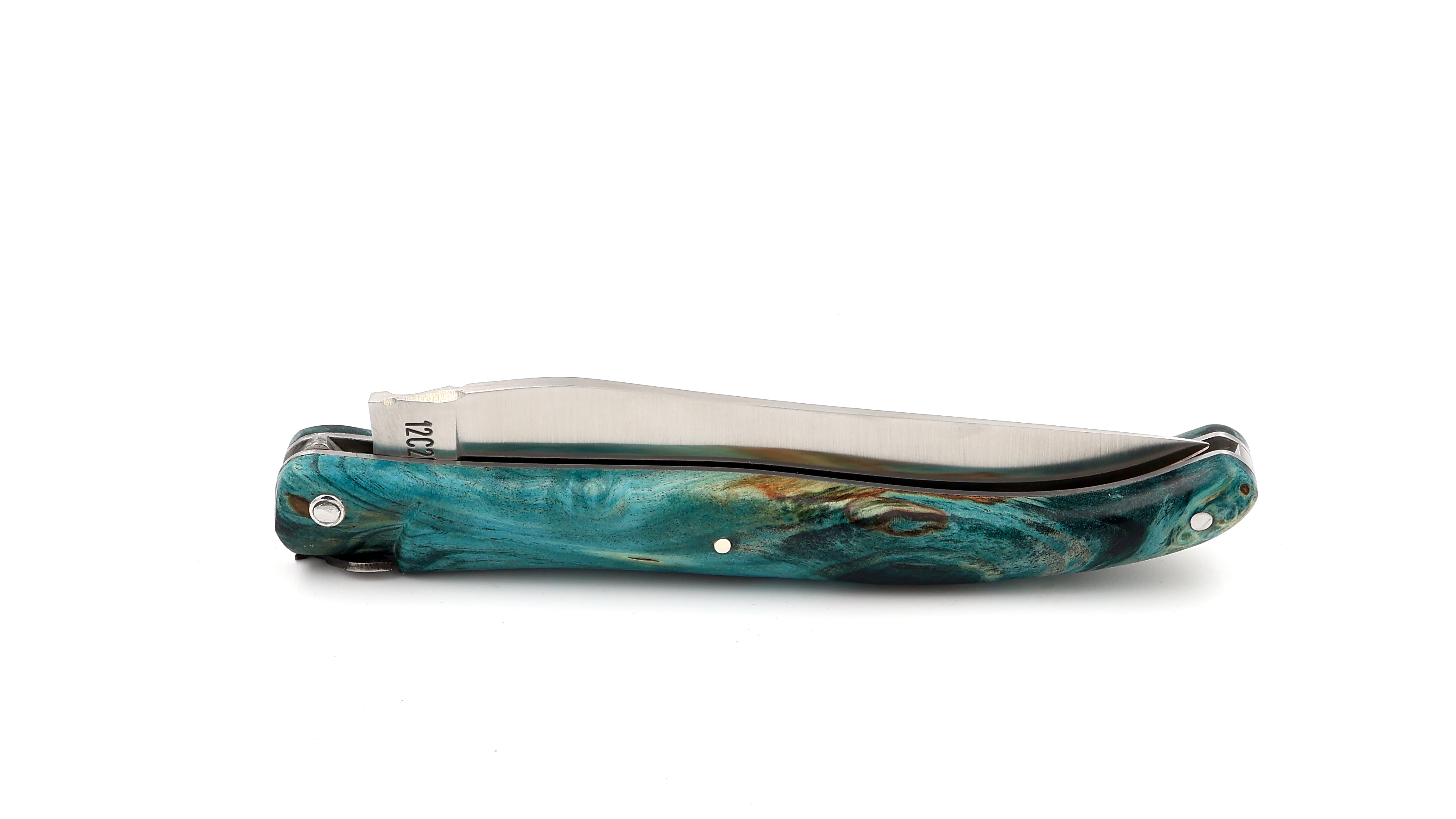 Laguiole en Aubrac Laguiole UNIQUE PIECE  poplar burl 12 cm