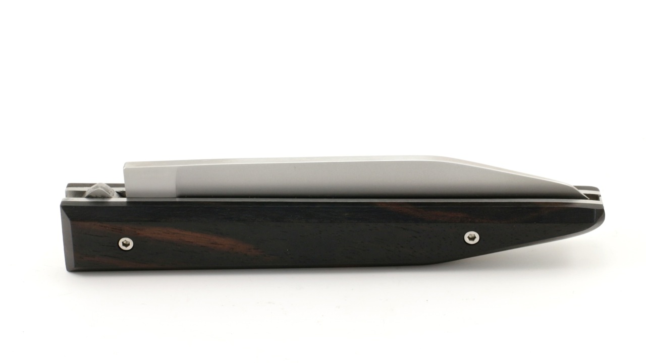 Charles Canon knife 12 cm macassar ebony