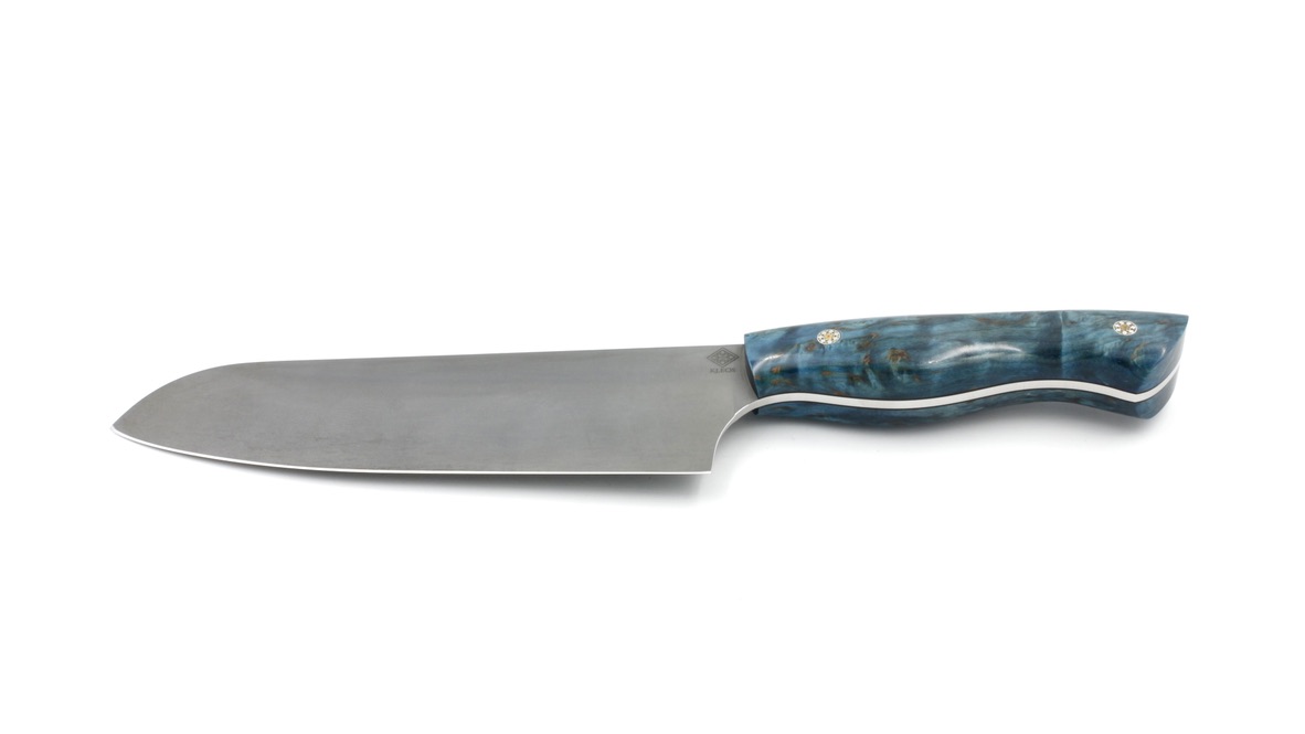 9BB9086D-D1E7-411C-A525-5600E0491FAC_1_105_cjWXgsCqPxhj3f KLEOS Prestige Kochmesser SANTOKU Maserbirke stonewashed Klinge 14C28N(1)