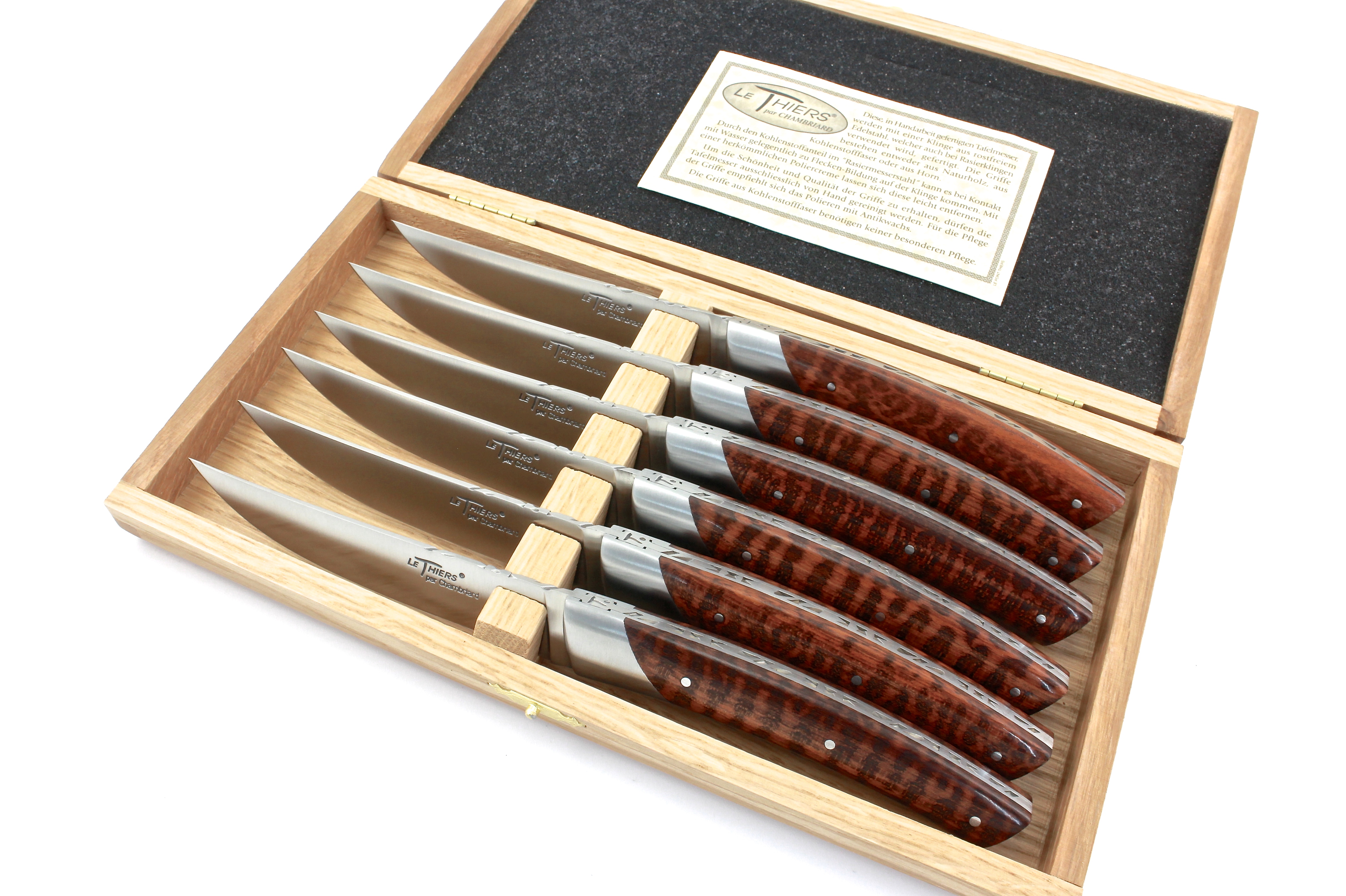 Chambriard  Thiers Steak Messer Set Amourette 6-teilig