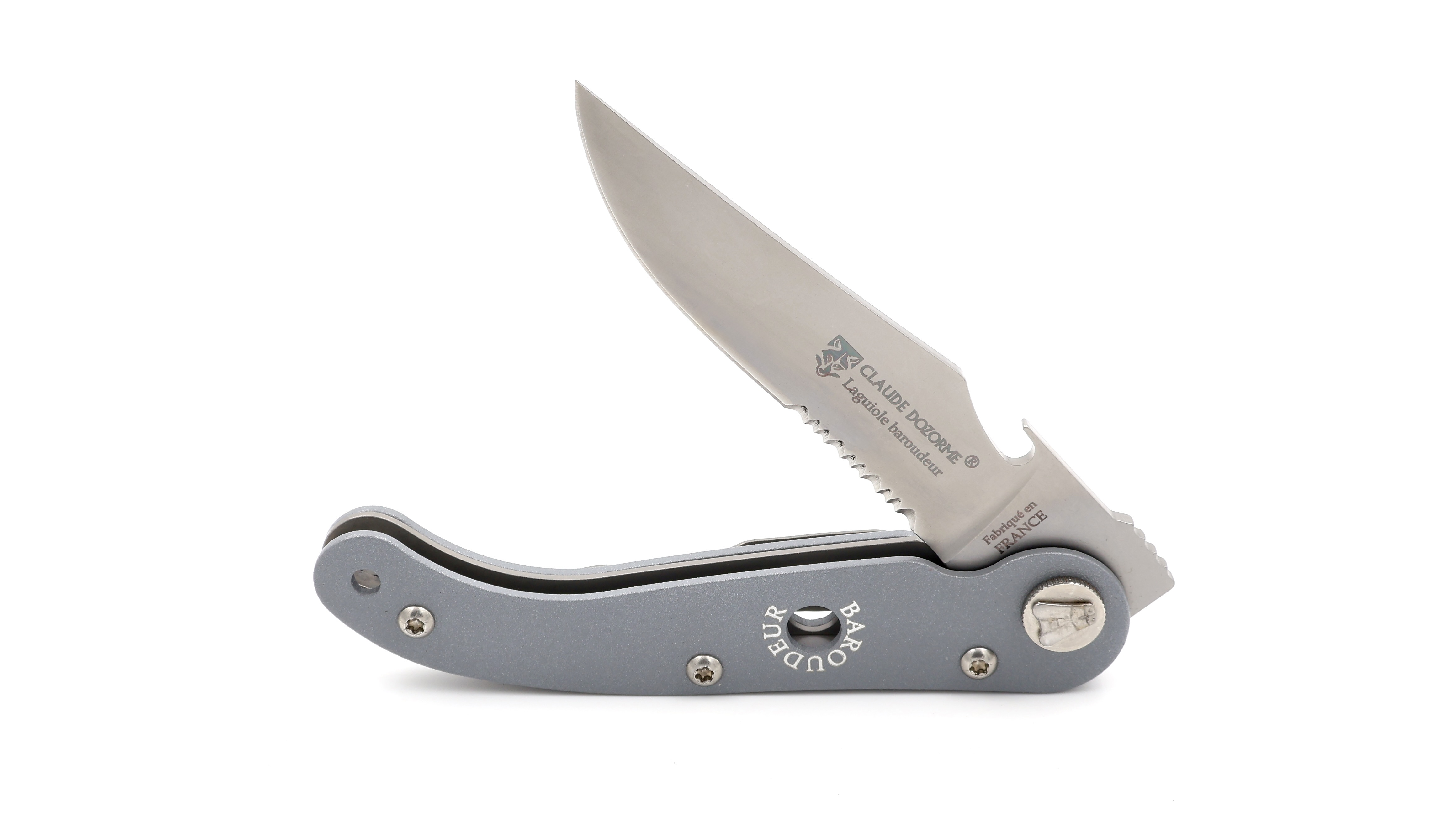 Claude DOZORME Laguiole Baroudeur Aluminium