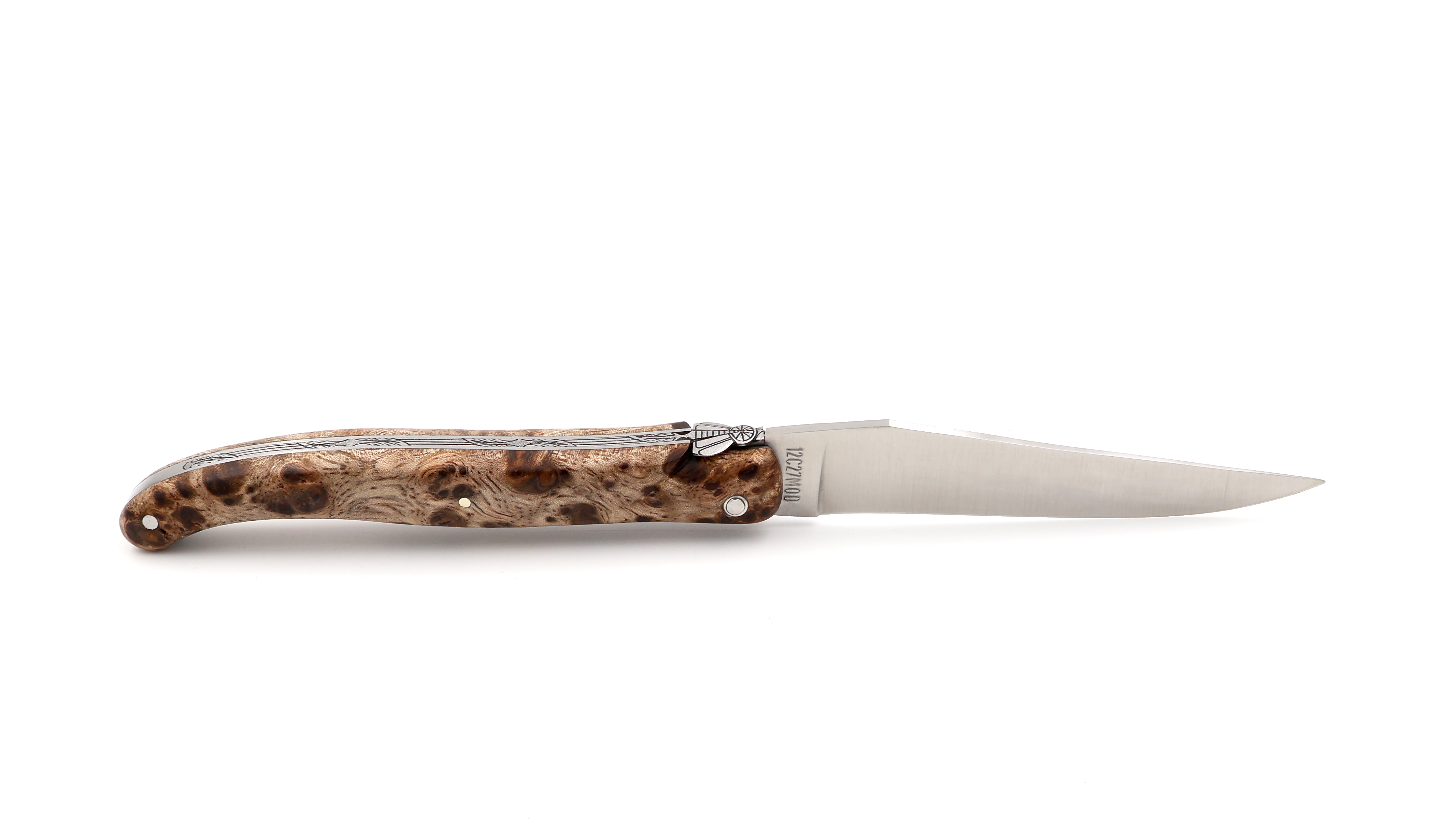 Meisterstück Laguiole en Aubrac Albizia Wurzelholz 12 cm  
