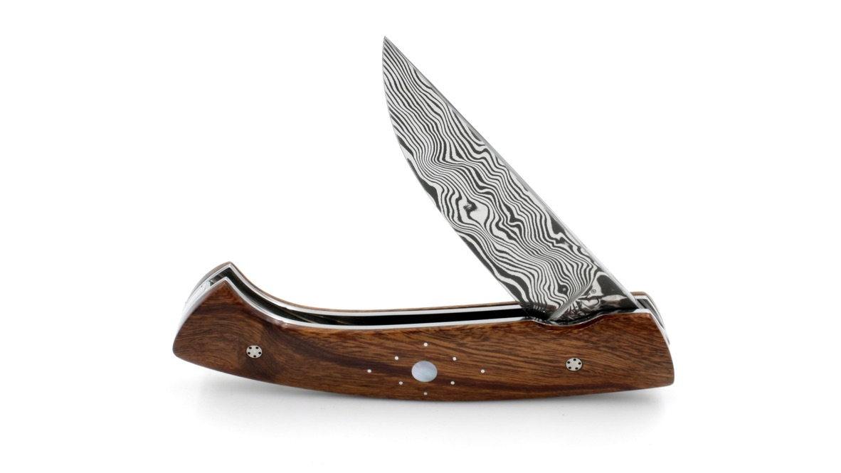 MANU LAPLACE 1515 1900 iron wood burl damascus