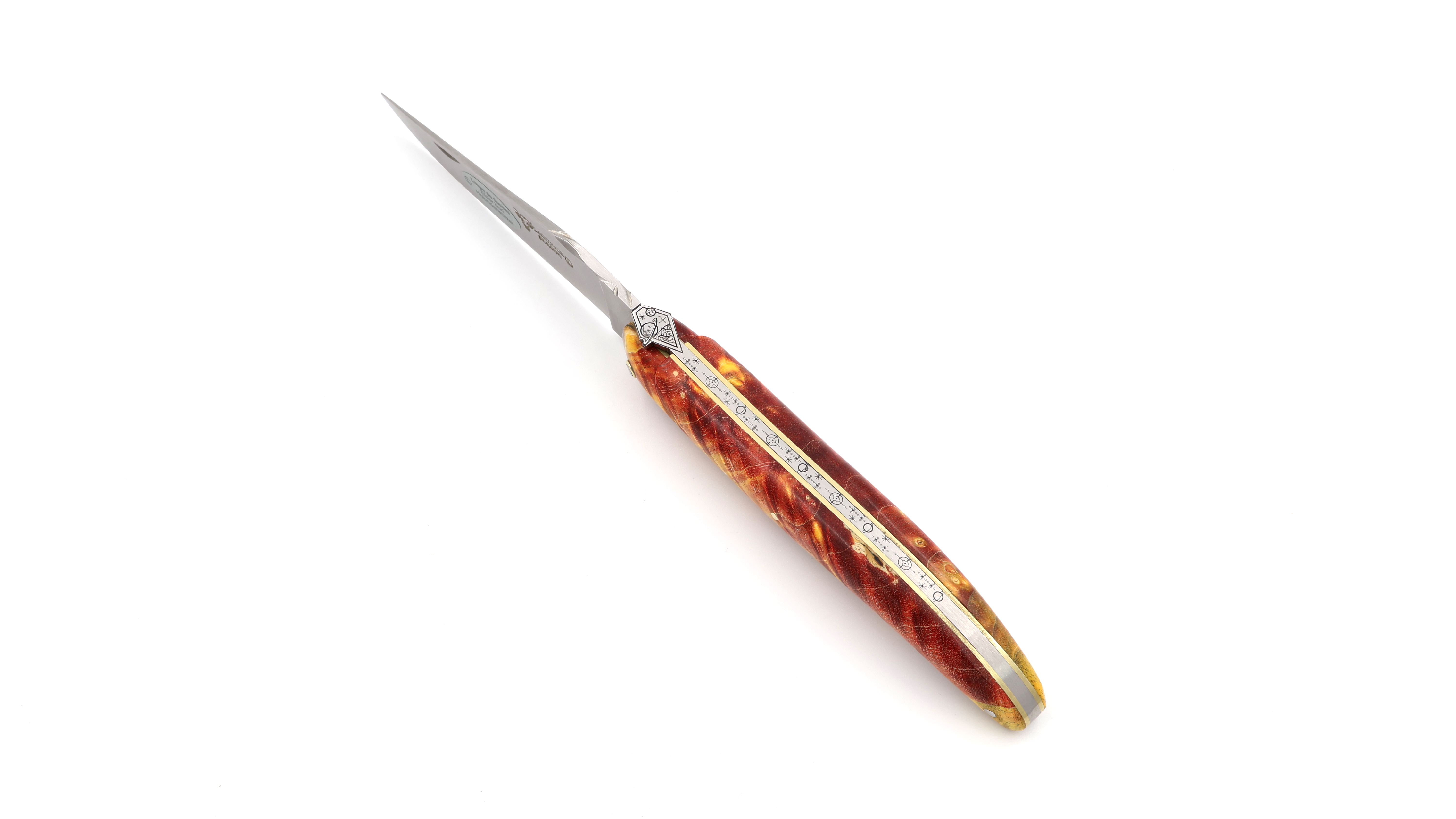 Laguiole en Aubrac Biene WELTRAUM Holunder Wurzelholz 12 cm   