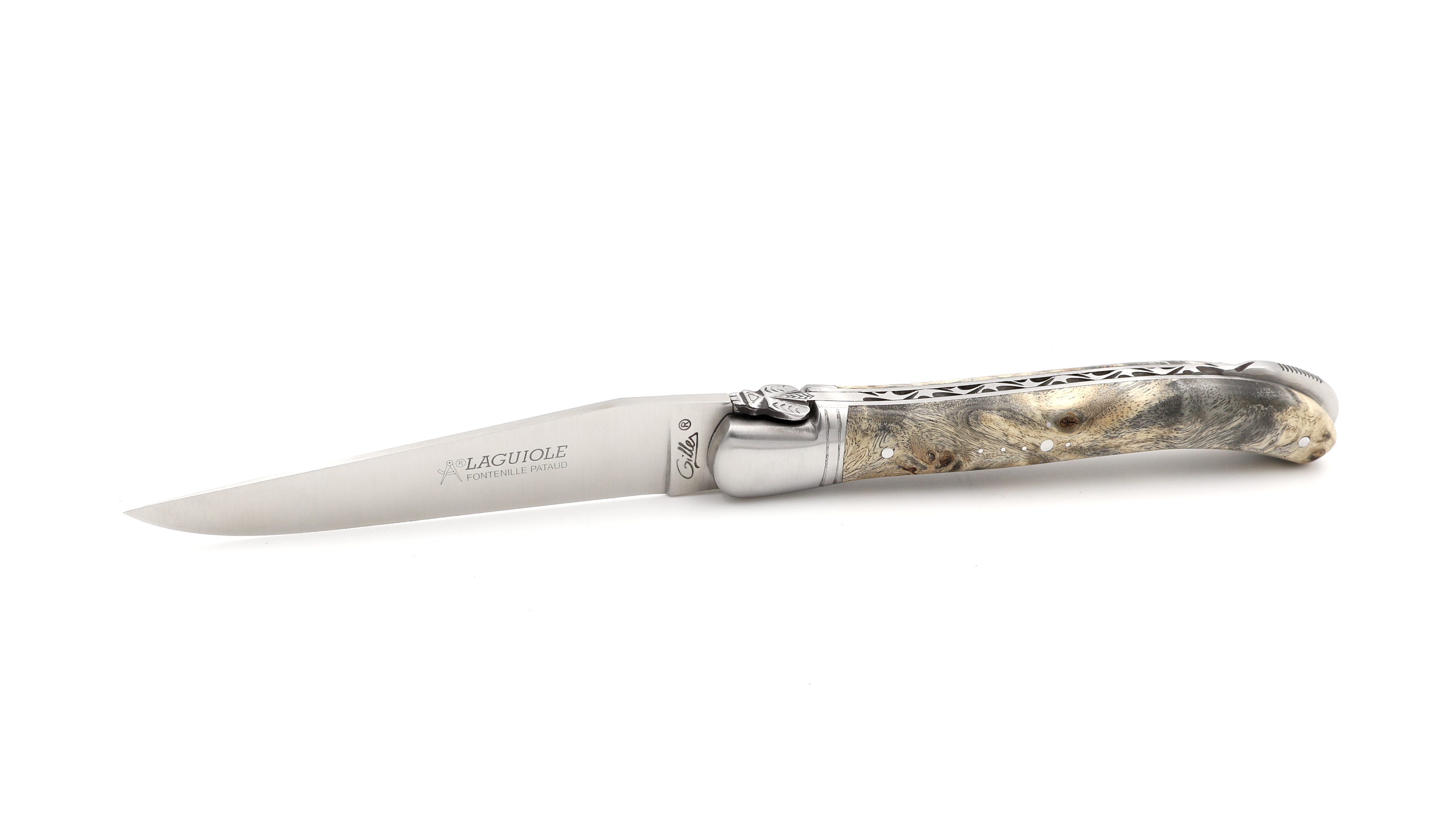 Fontenille Pataud Laguiole NATURE poplar burlwood 12 cm