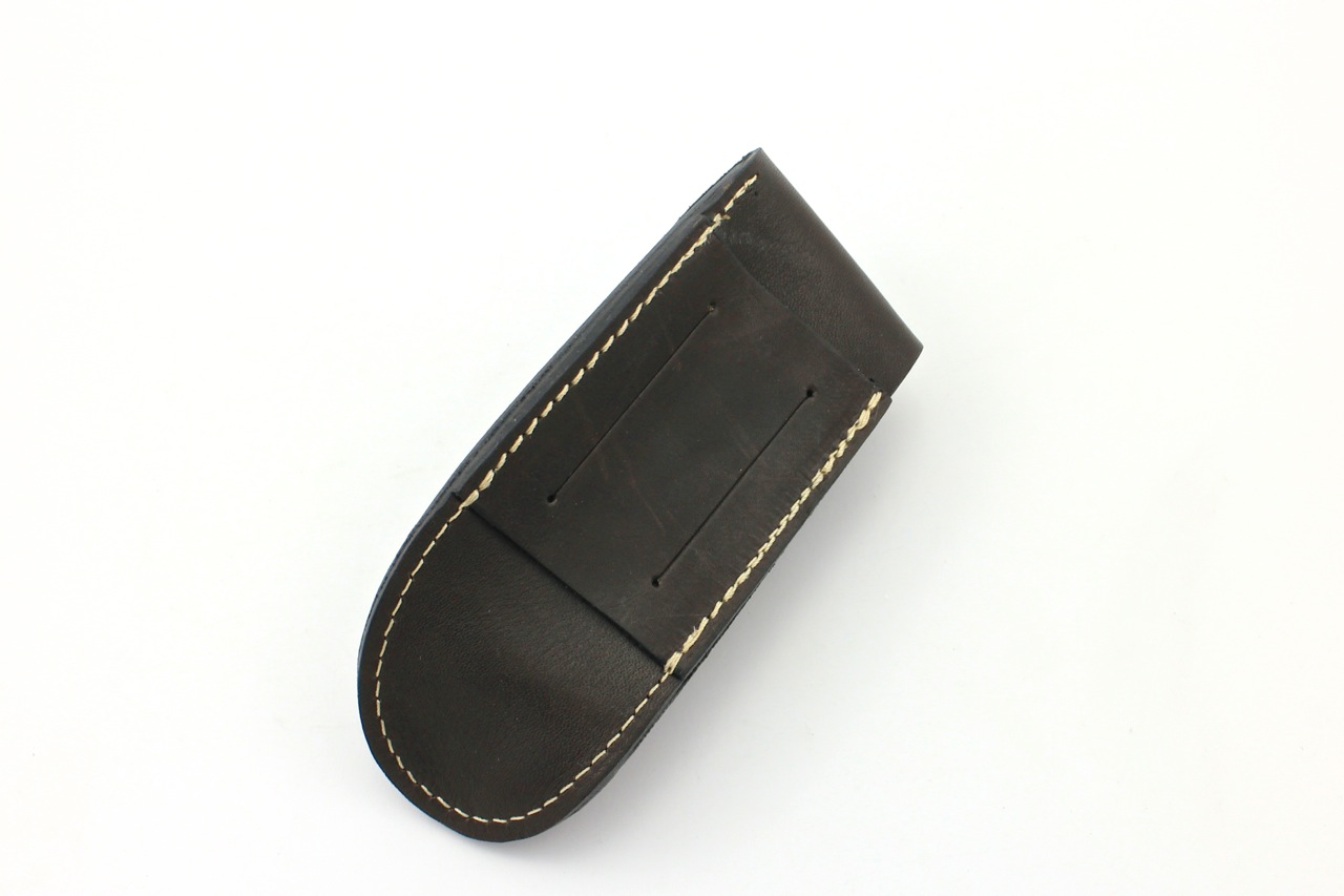 AuSAbot-Baribal-dunfkelbraun-2 AU SABOT Leder Gürteletui  BARIBAL/AMICU Leder dunkelbraun