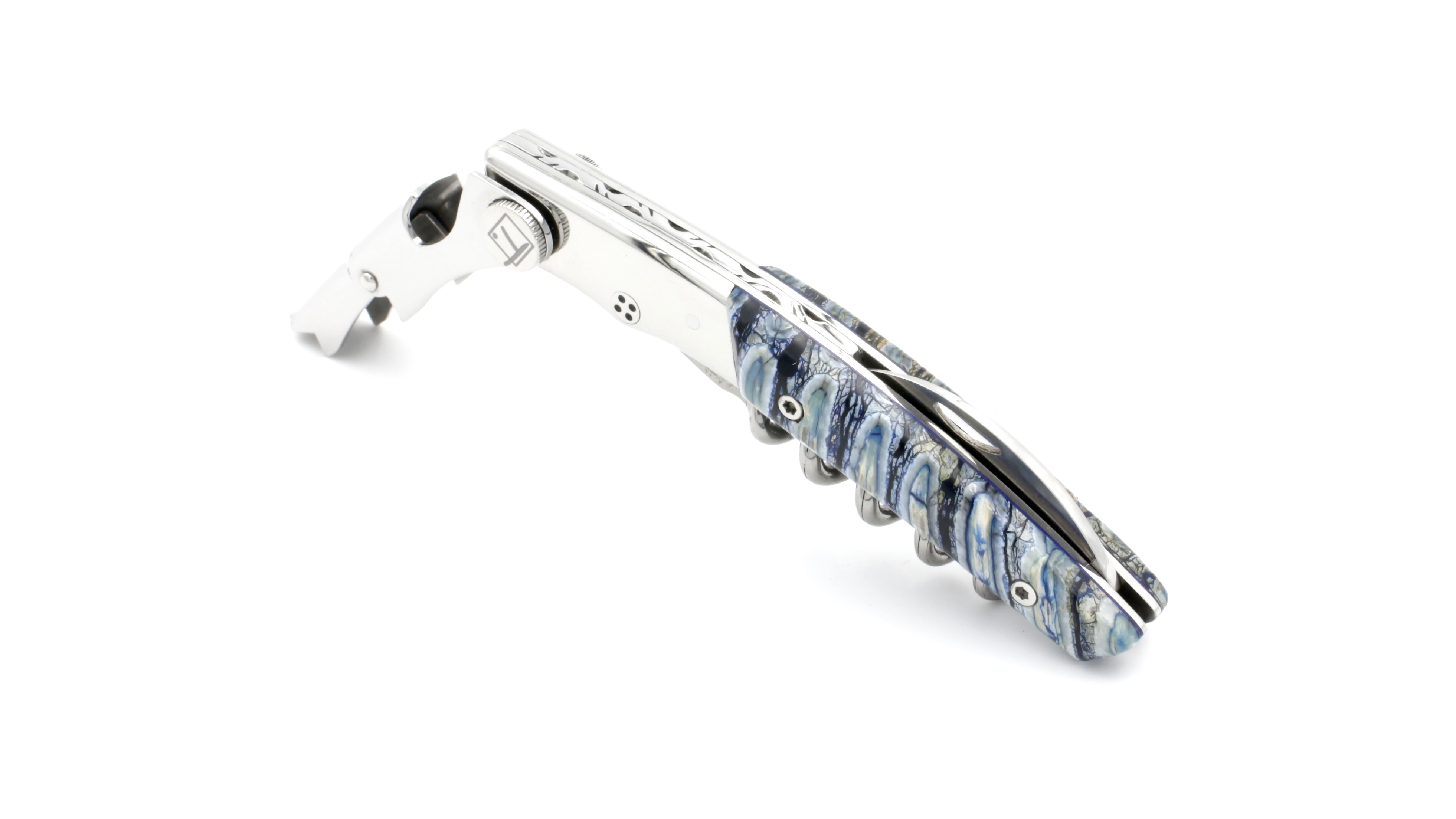 6B35ADDE-A0E6-47C7-AA47-EF9F413A2C2C_1_201_a Claude DOZORME Thiers Sommeliermesser LUX Mammutbacklenzahn blau