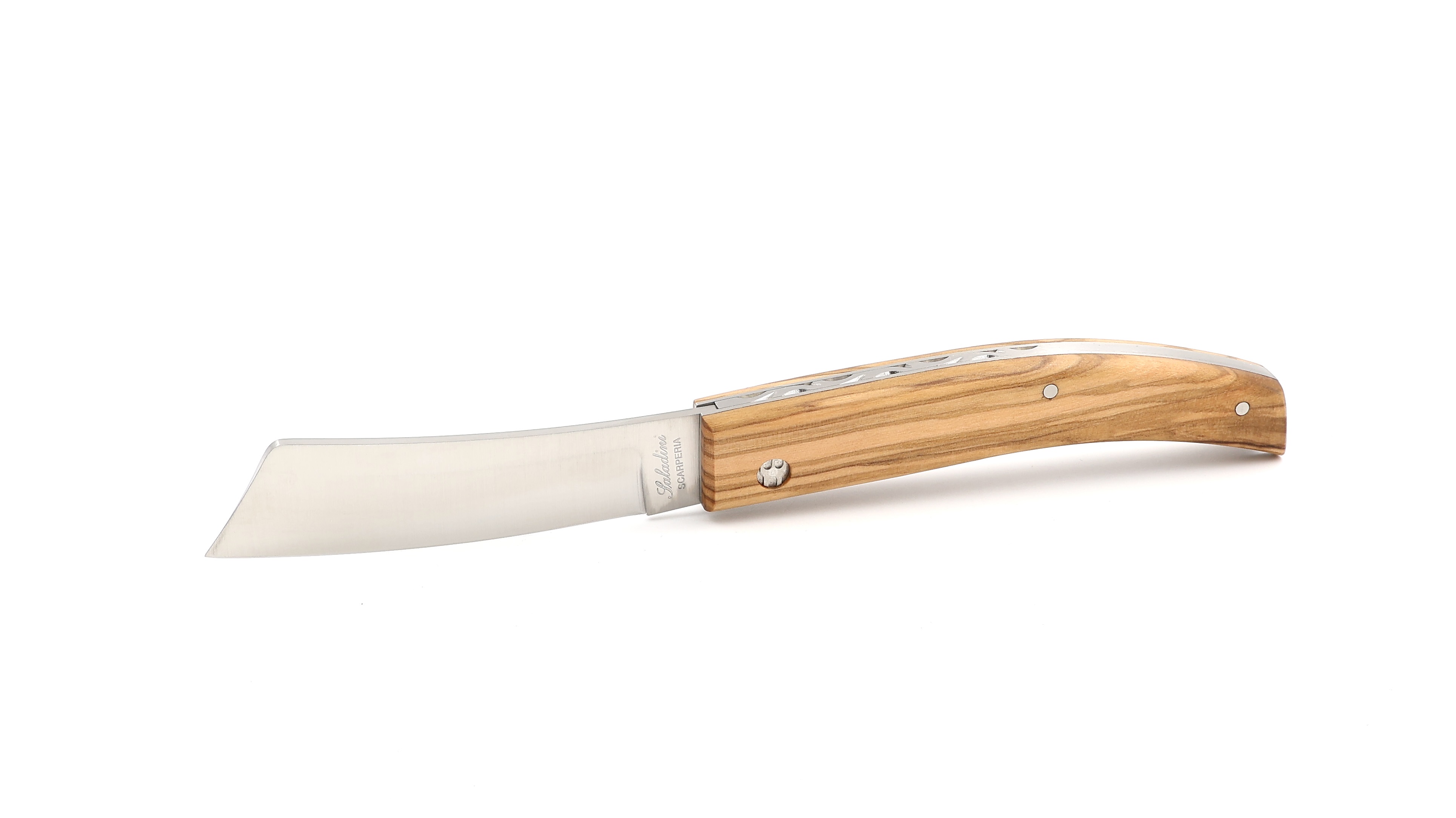 Saladini knife RASOLINO olive wood