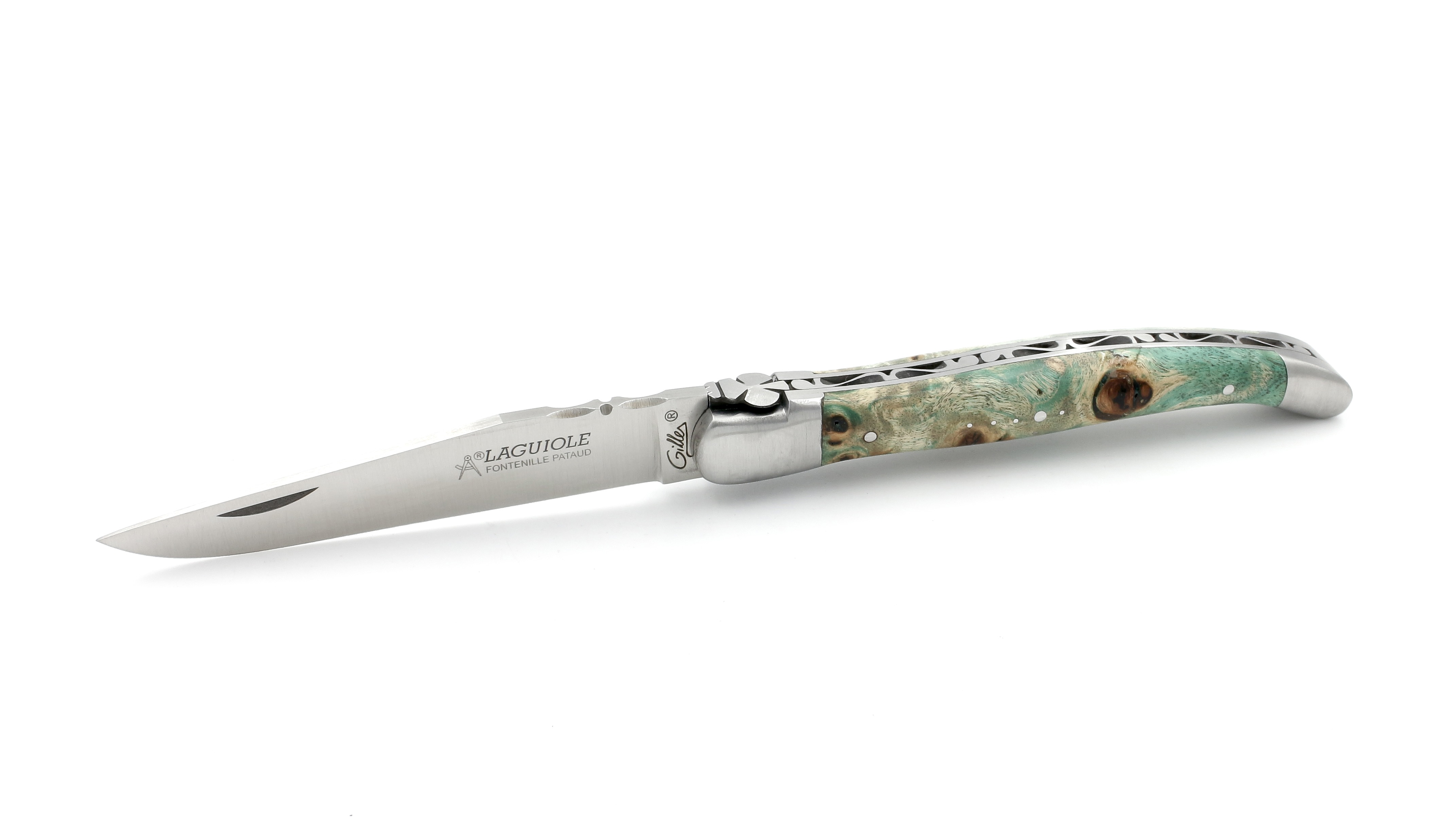 023F6092-715C-4964-AA37-26030384D928_1_201_a Fontenille Pataud Laguiole AIGUILLES (Needles) buffalo horn 12 cm