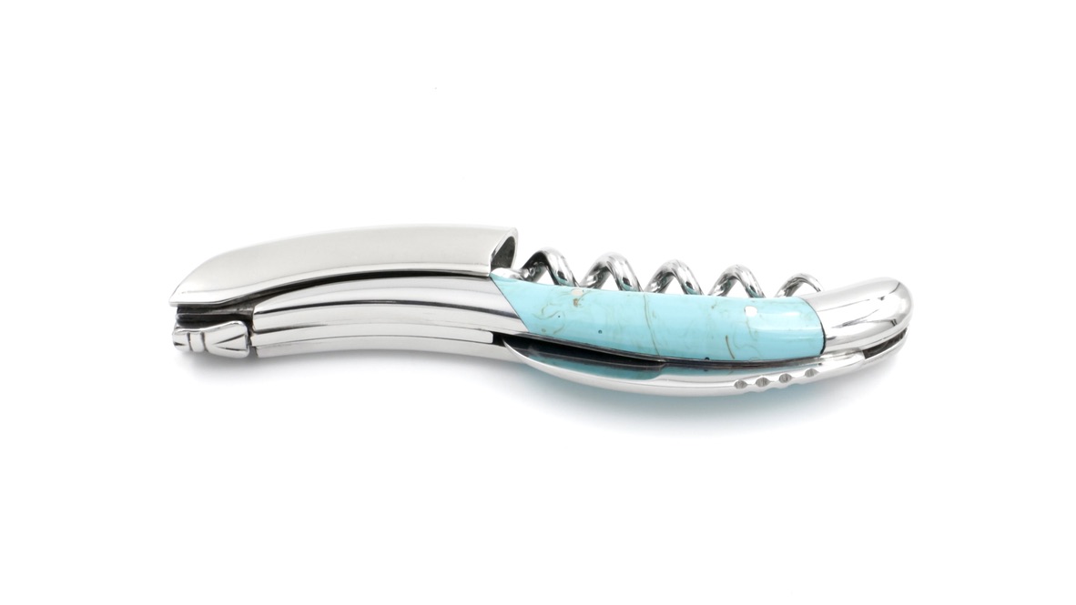 A30942DD-E40C-4B2E-A7FE-350D08FDEC2C_1_105_c Laguiole en Aubrac Laguiole Sommelier turquoise stabilized stone shiny
