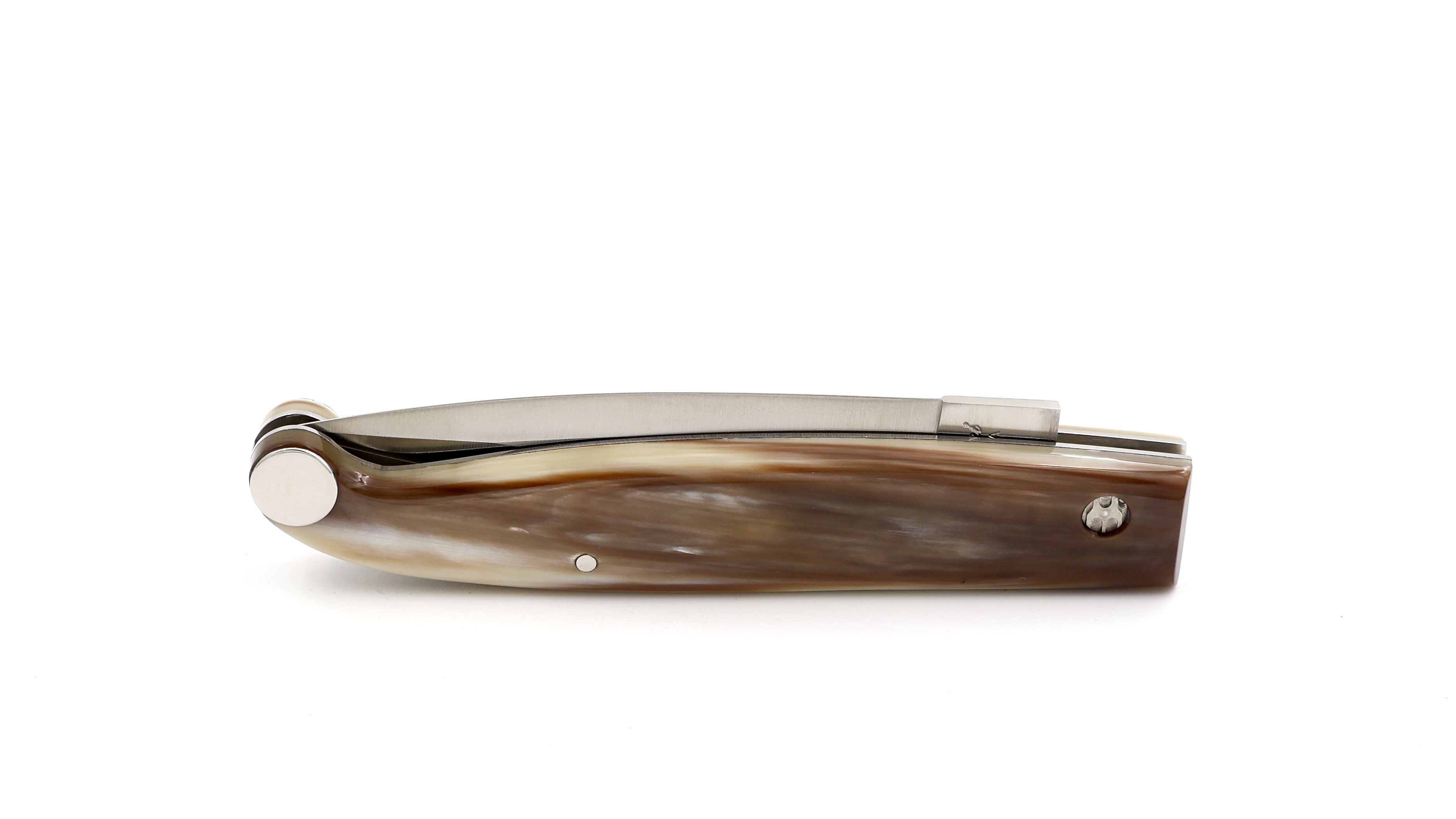 Saladini knife TRE PIANELLE horn tip