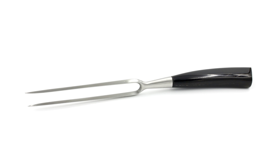 Saladini carving fork buffalohorn