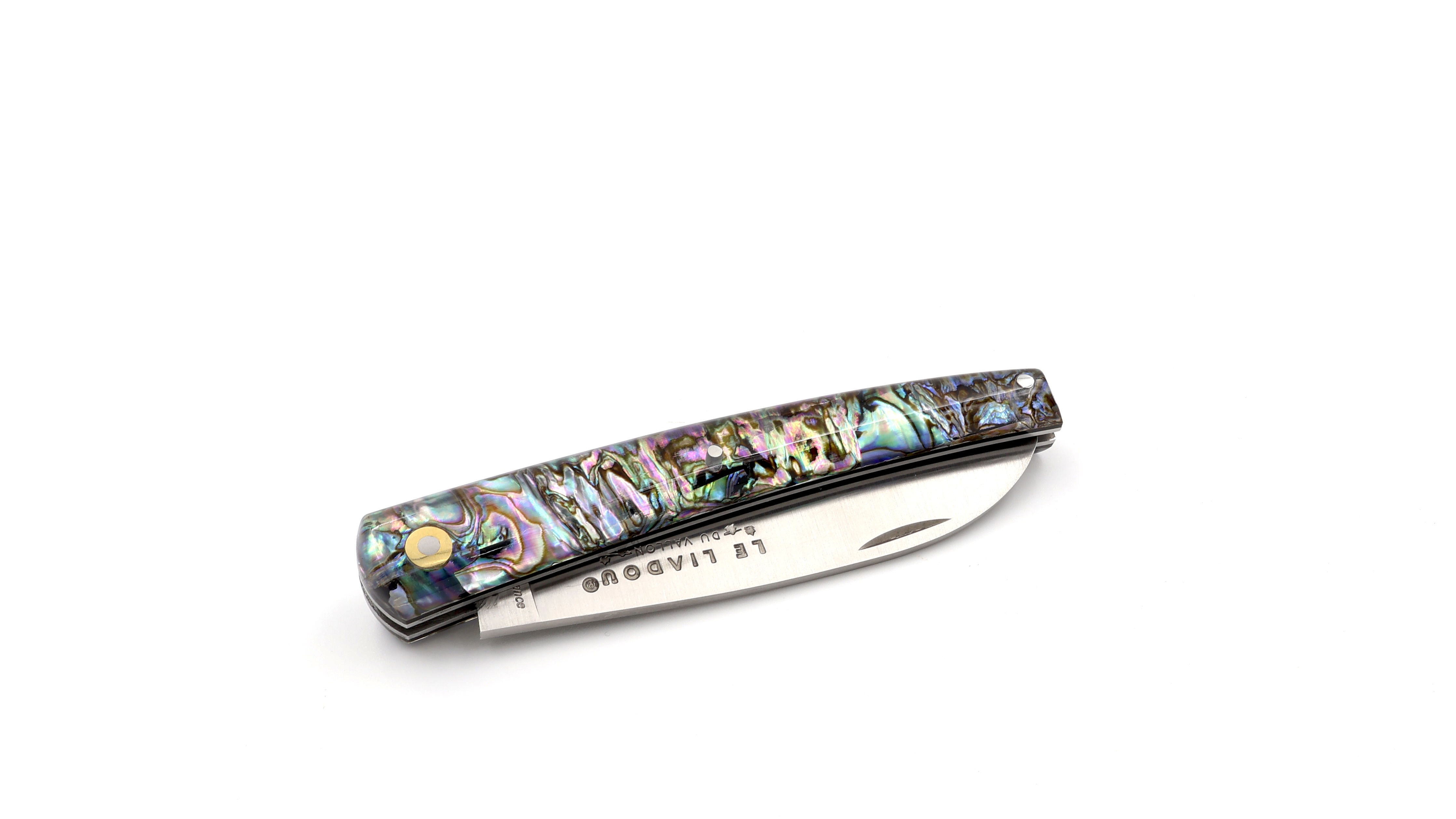 Liadou du Vallon® PETIT Winzermesser Abalone 10,5 cm  Liadou du Vallon® PETIT Winzermesser Abalone 10,5 cm
