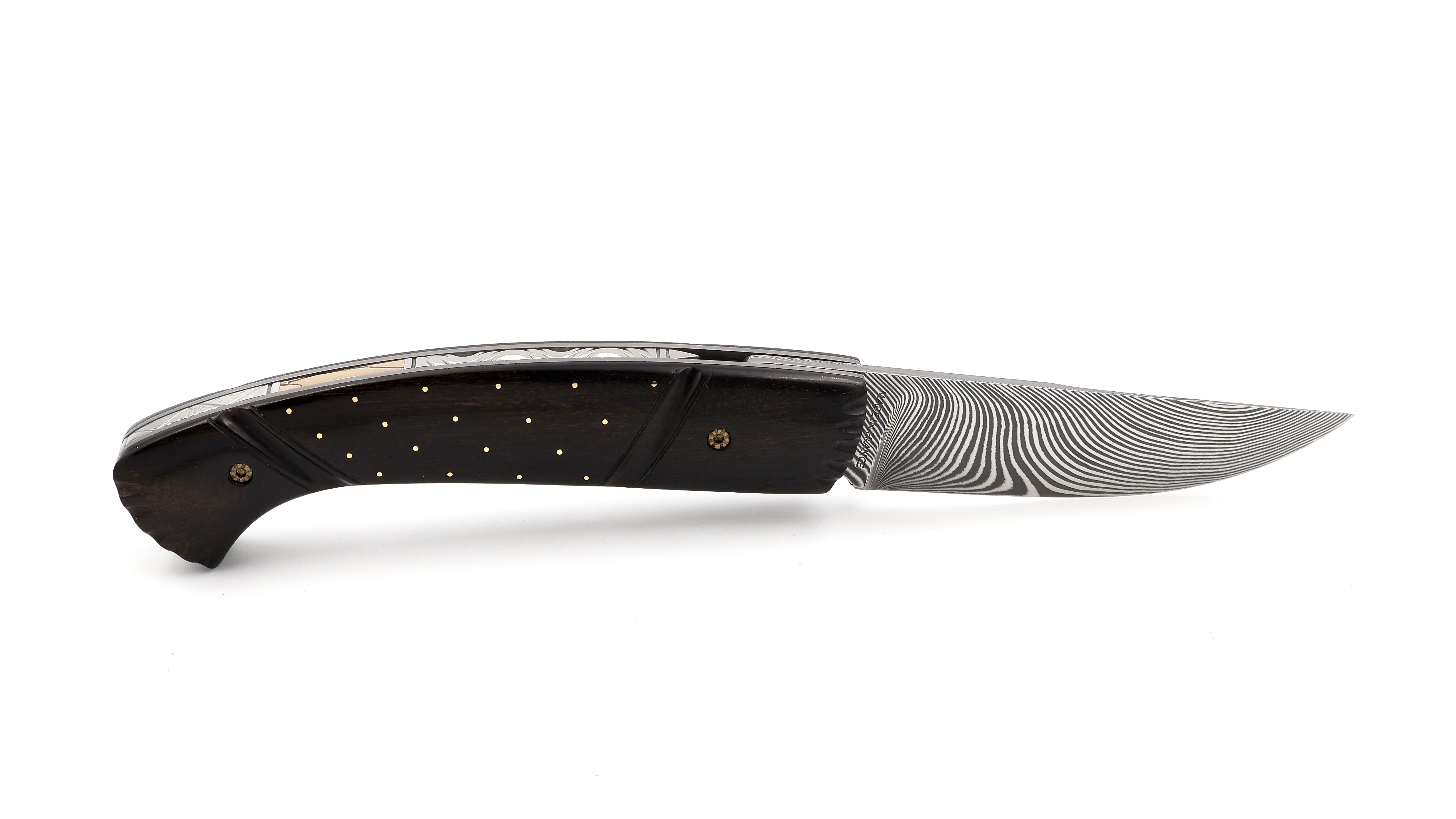 MANU LAPLACE 1515 INUIT CLOUTÉ Ebenholz Damast