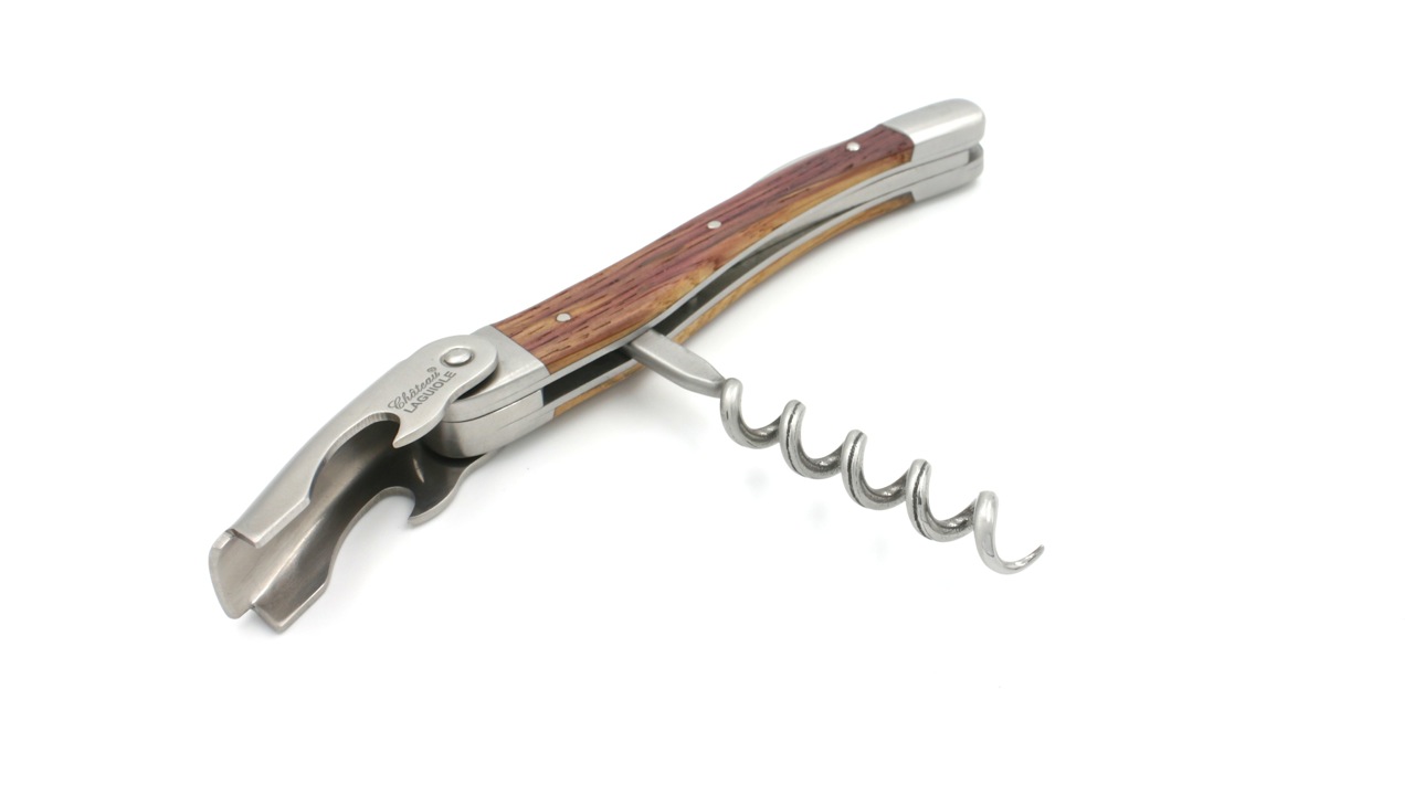 CLCL3024-3 Château Laguiole CLASSIC Sommeliermesser Fasseiche