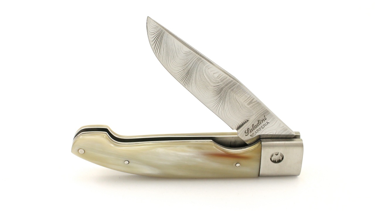Zuava-next-Da-4 Saladini ZUAVA NEXT Hornspitze Damastklinge