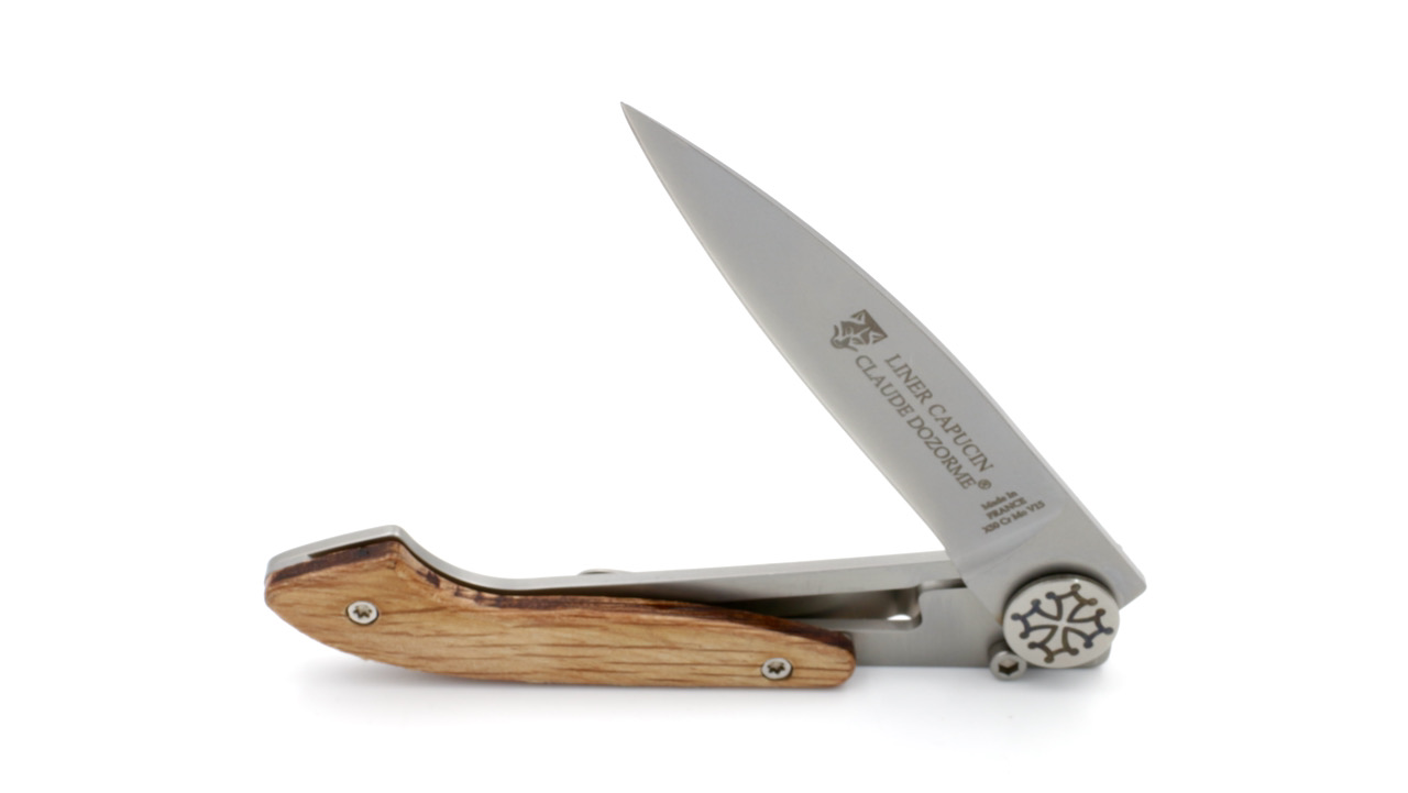 Claude DOZORME Thiers Liner Lock capucin green oak