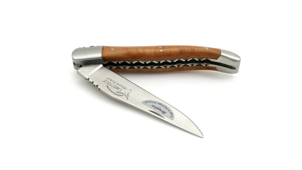 DP-BRUYERE-HONORE-DURAND-5 Honoré Durand Laguiole Doppelplatine Bruyère Holz 12 cm