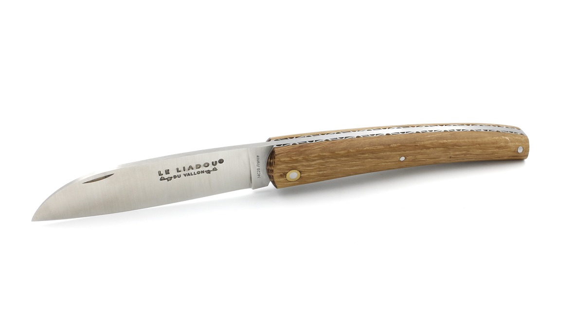 D827C453-133D-4CC5-89FA-F35BBCB73642_1_105_c Liadou du Vallon® Winzermesser Fasseiche guillochiert 12 cm