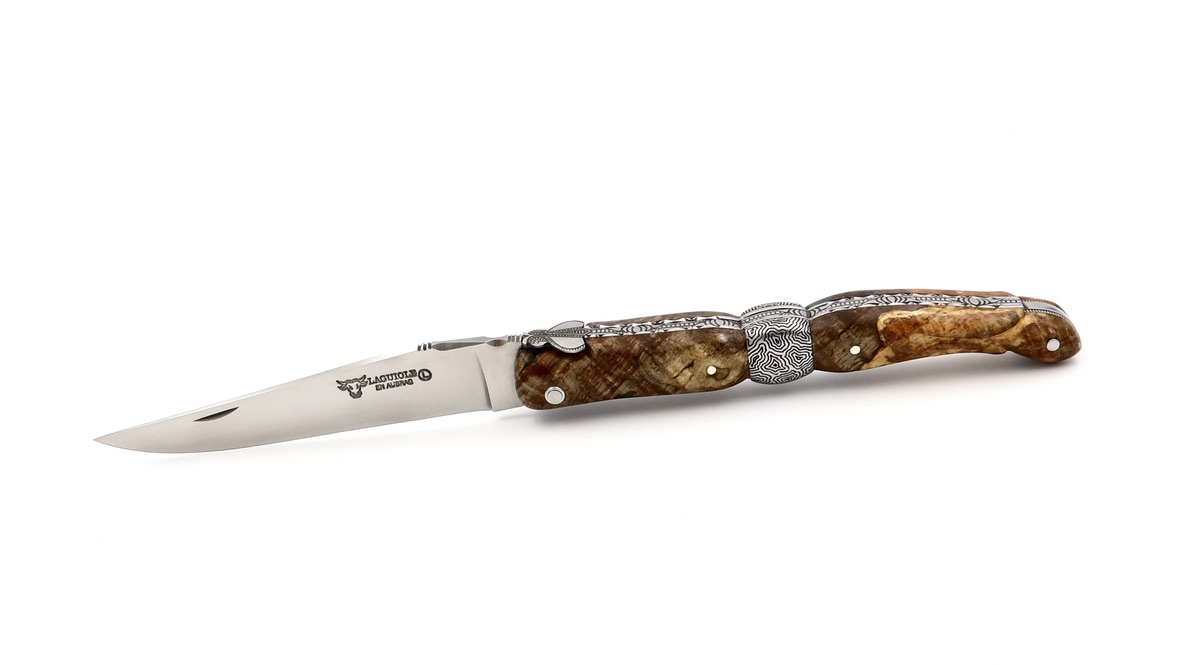Meisterstück Laguiole en Aubrac Buche Wurzelholz 12 cm  