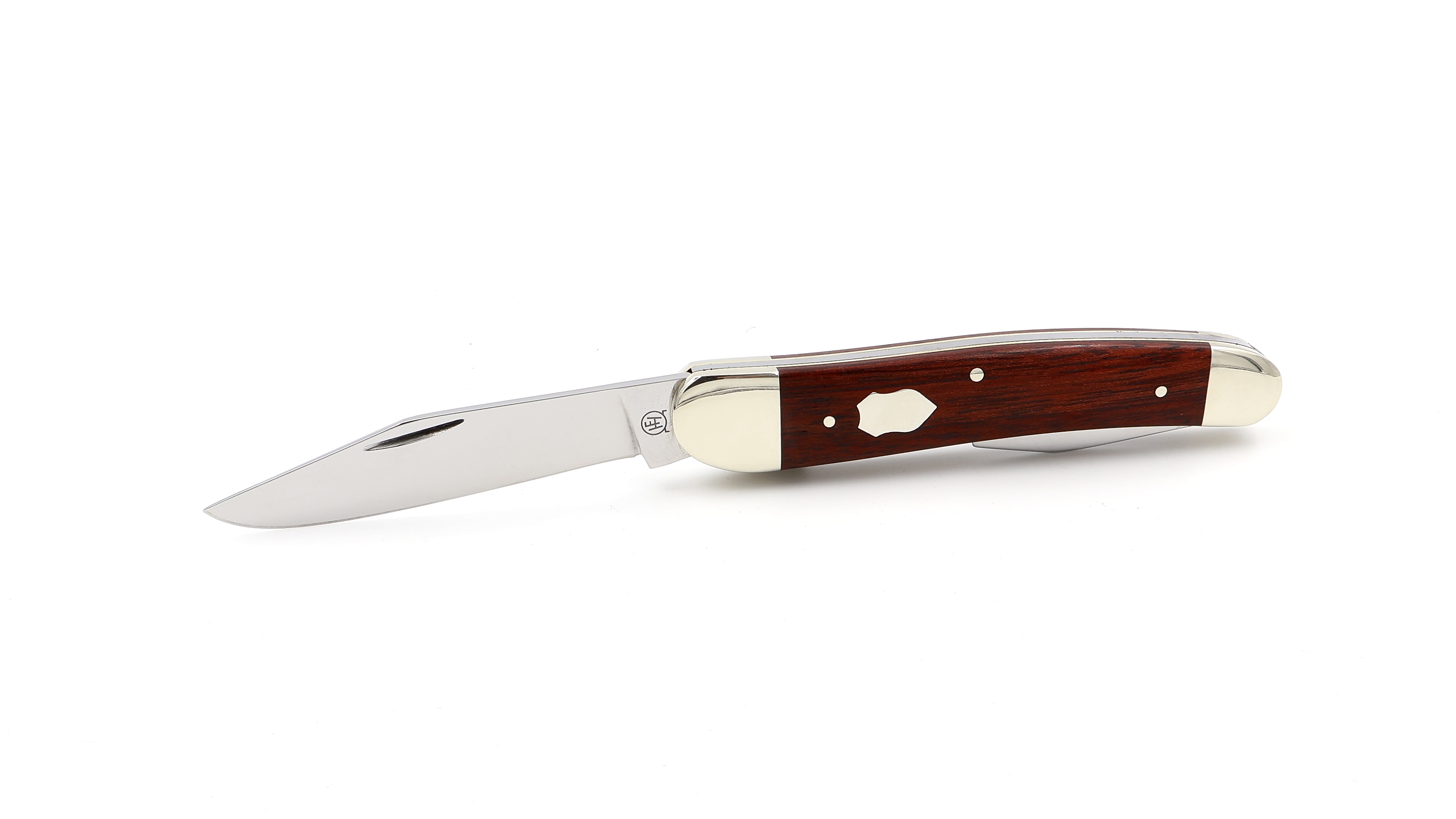 Hartkopf Taschenmesser Rotholz mit Kapselheber 