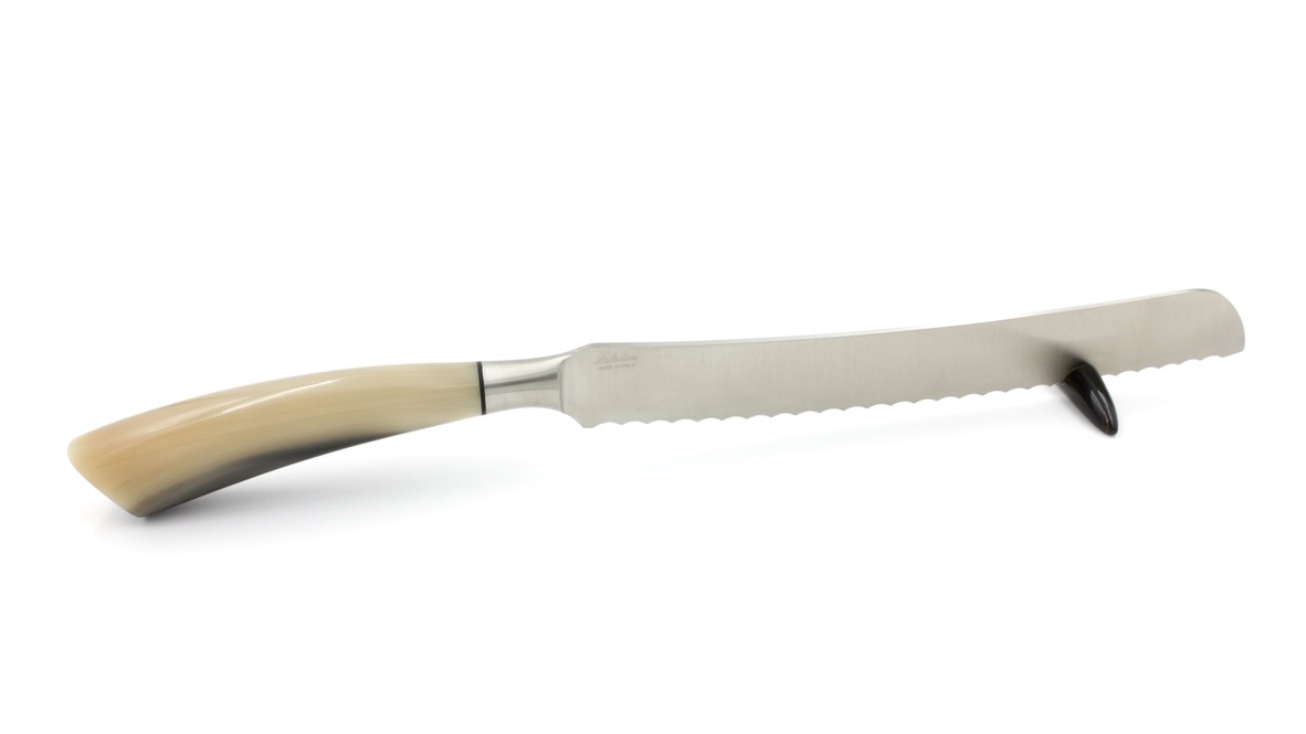 Saladini bread knife  horntip 34 cm 