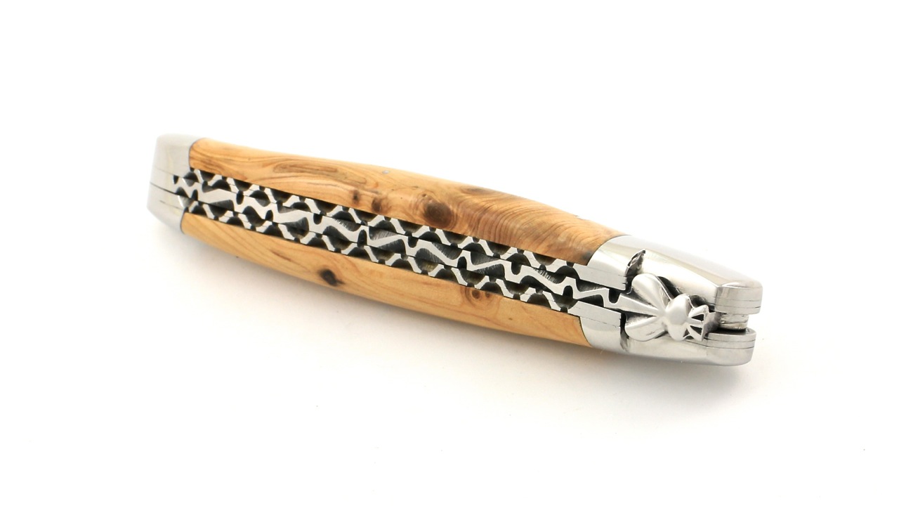 Durand-DP-GEI-poliert-14c28-2 Honoré Durand Laguiole Doppelplatine Wacholder poliert 12 cm