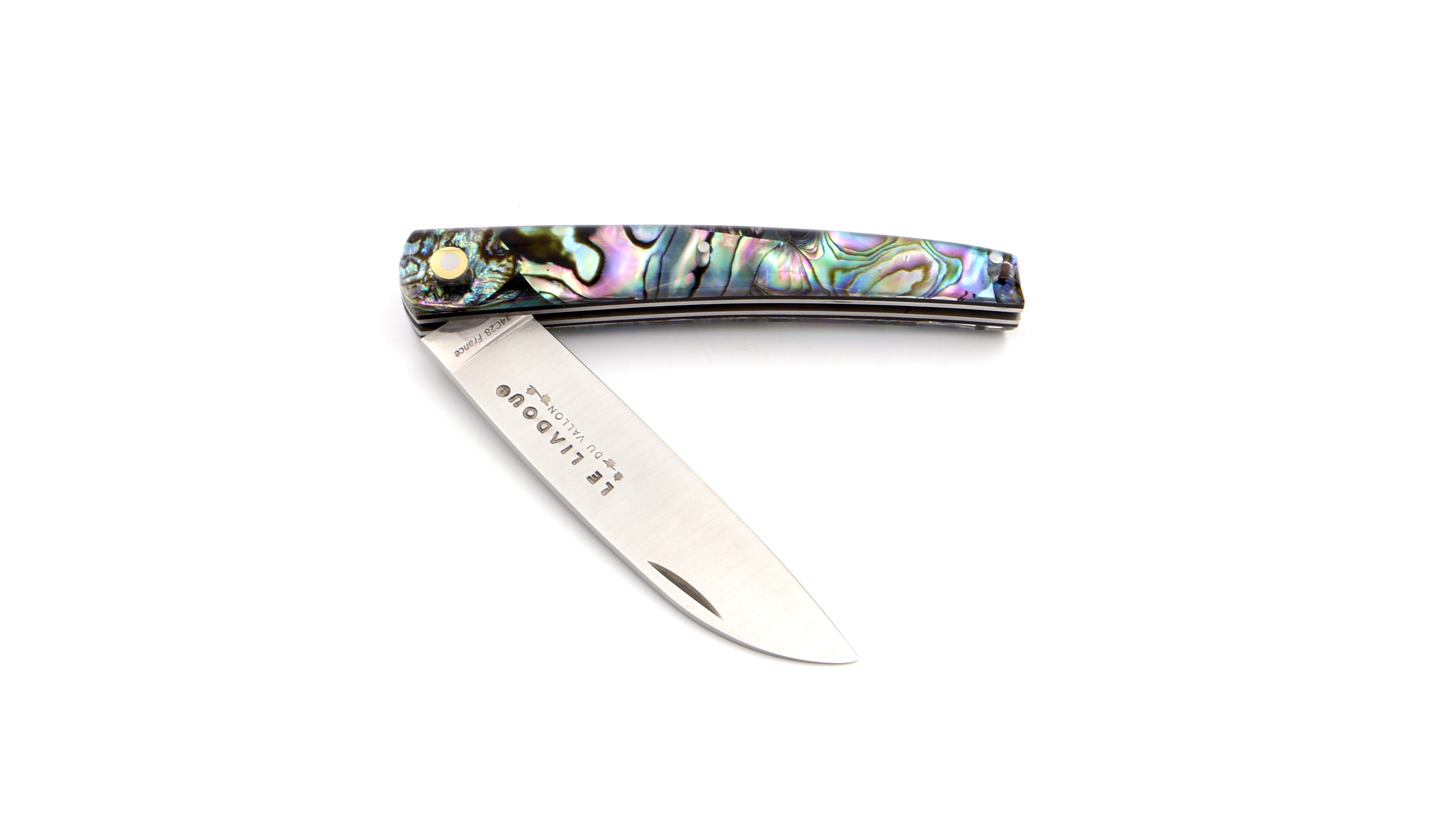 Liadou du Vallon® PETIT Winzermesser Abalone 10,5 cm  Liadou du Vallon® PETIT Winzermesser Abalone 10,5 cm