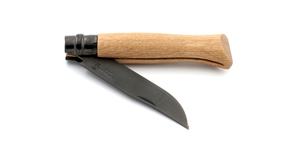 OPINEL Messer No.8 Eiche Black Edition OPINEL Messer No.8 Eiche Black Edition