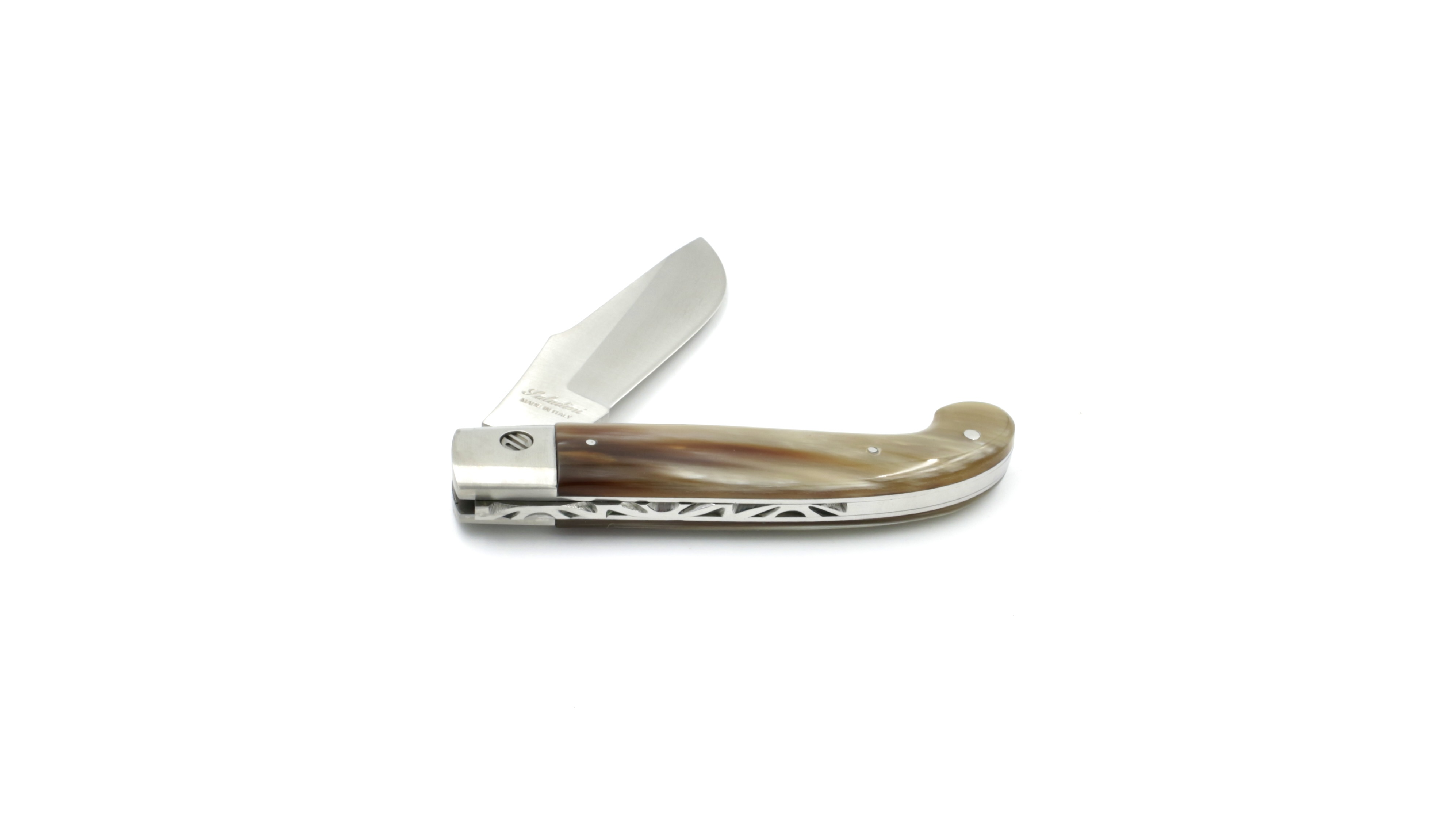 Saladini knife ZUAVA horn tip