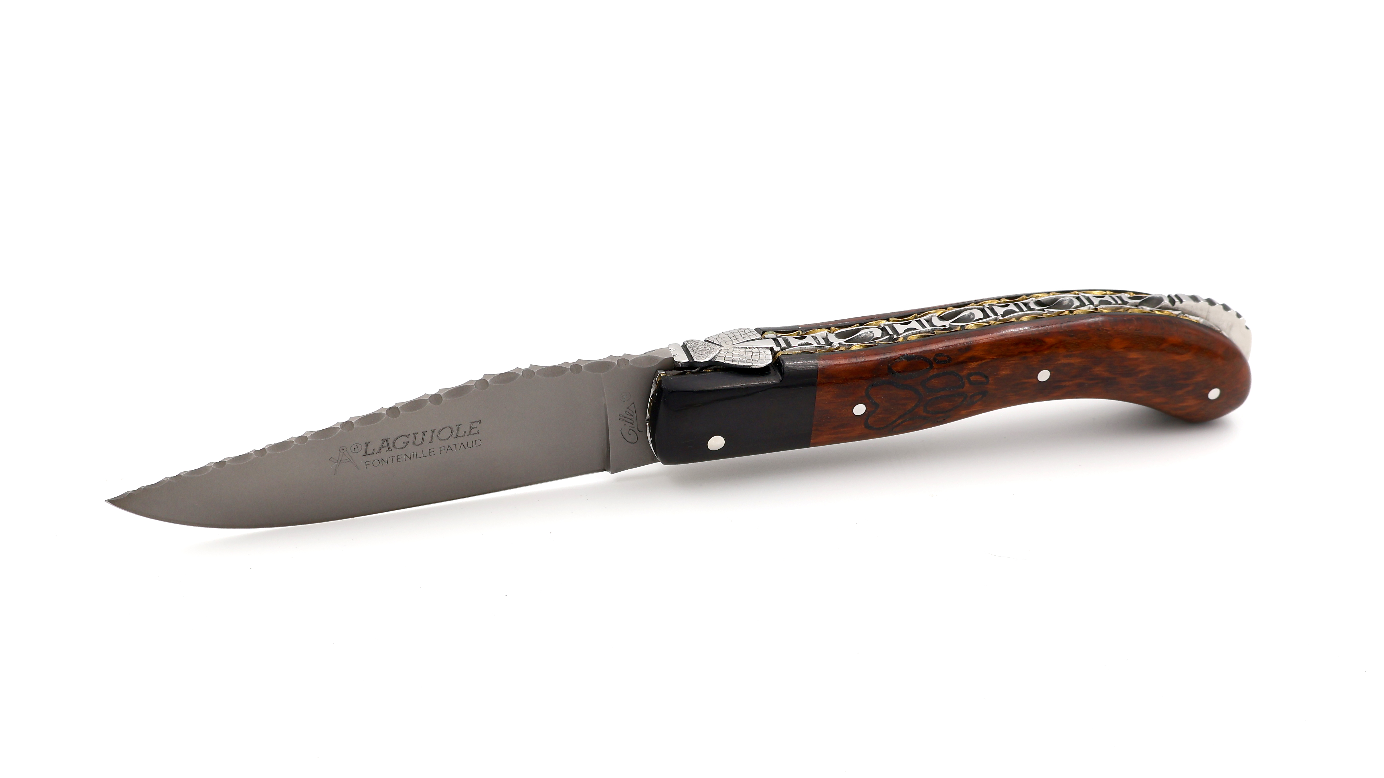 Fontenille Pataud Laguiole SPORT Sondermodell Amourette/Ebenholz 13 cm