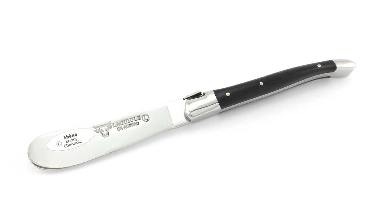 Laguiole en Aubrac butter knife Ebony